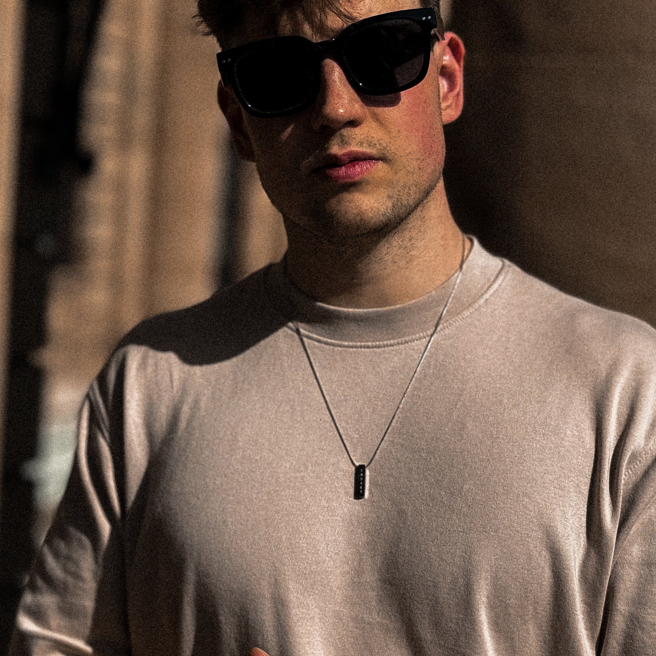 Runestone Pendant - Silver-toned
