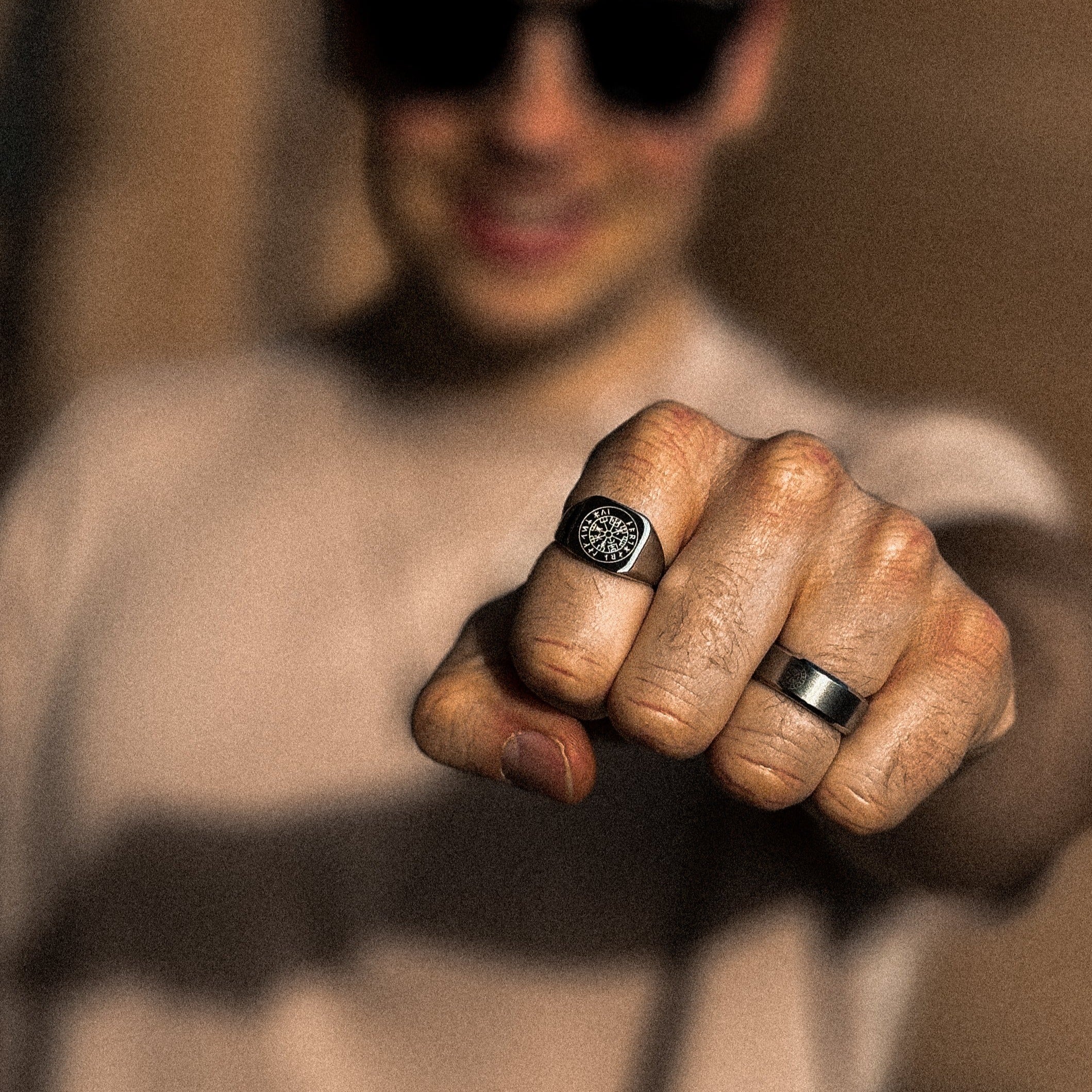 The Northguard Set - Silver-toned