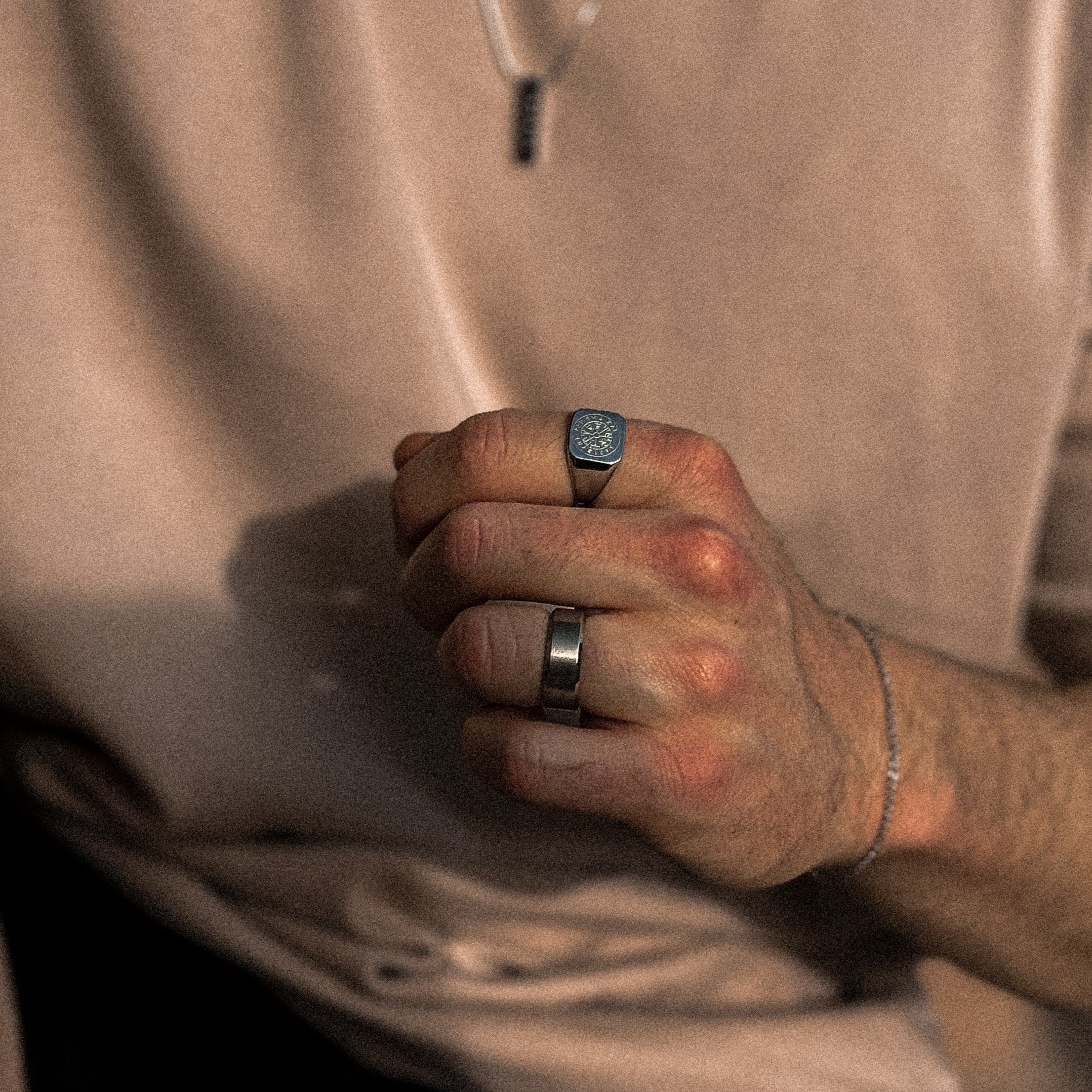 The Northguard Set - Silver-toned