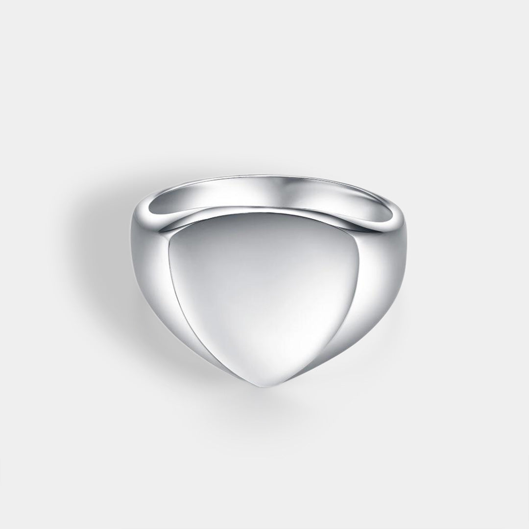 Classic Polygon Signature - Silver-toned ring