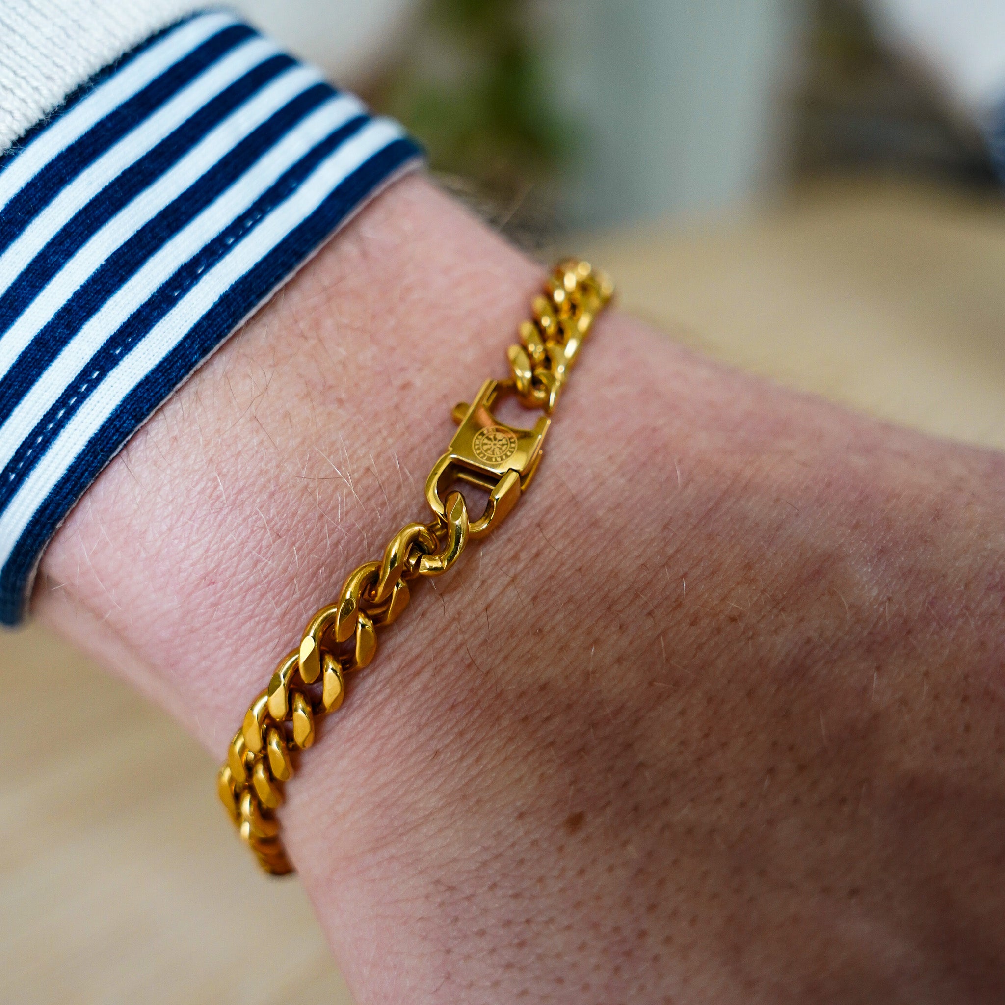 Sequence bracelet - Gold tone