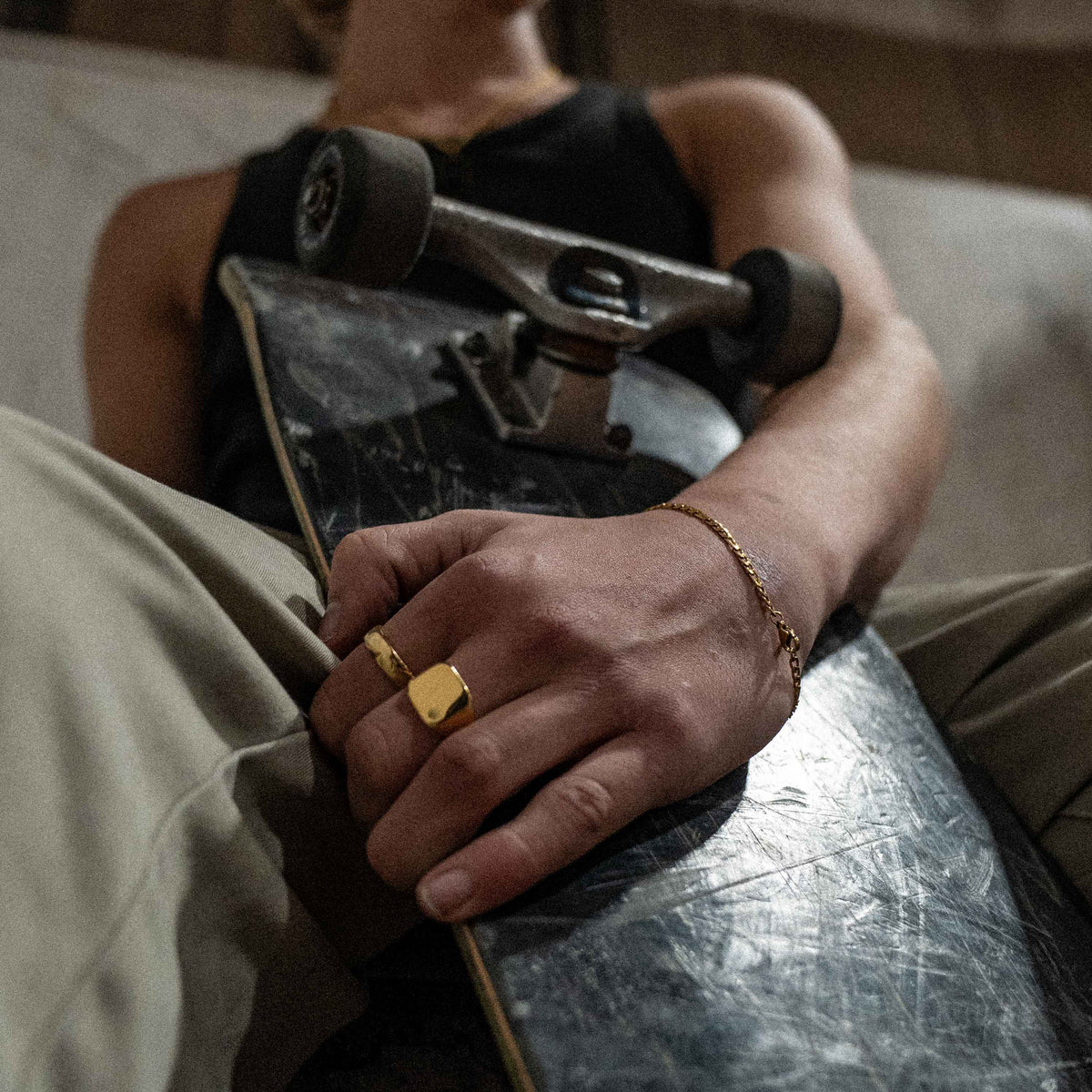 MINIMAL SEQUENCE BRACELET (GOLD)
