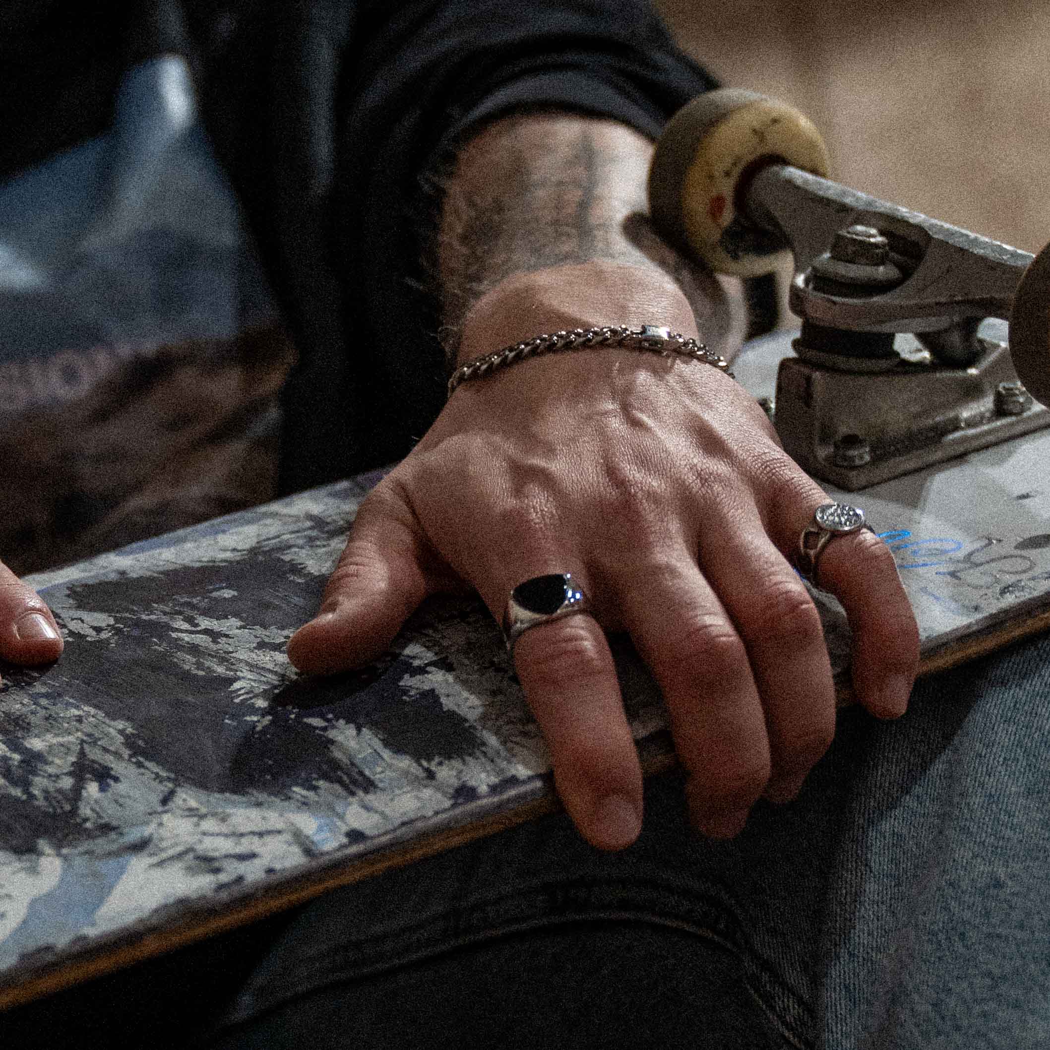 Sequence bracelet - Silver-tone