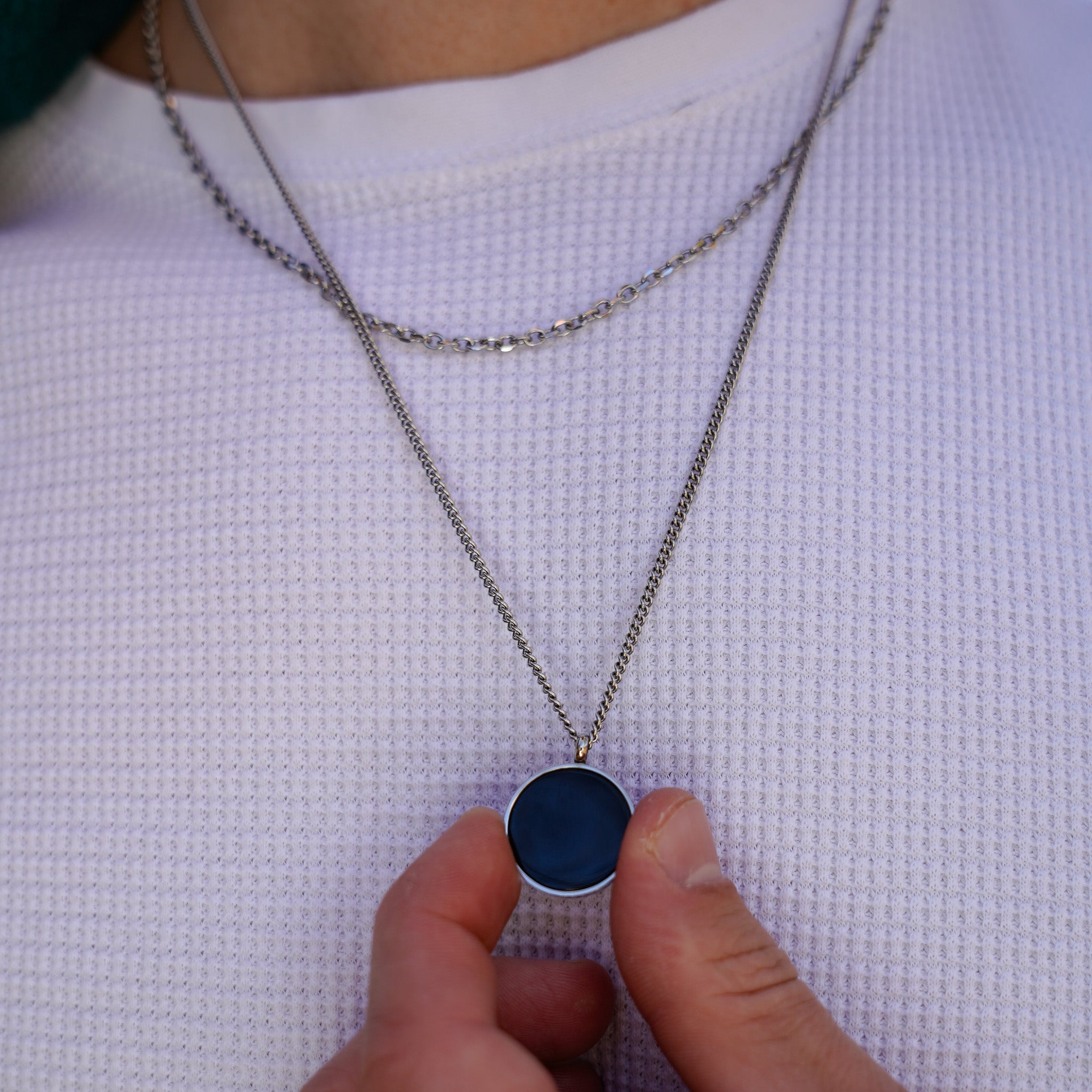 The Obsidian Set - Silver-toned