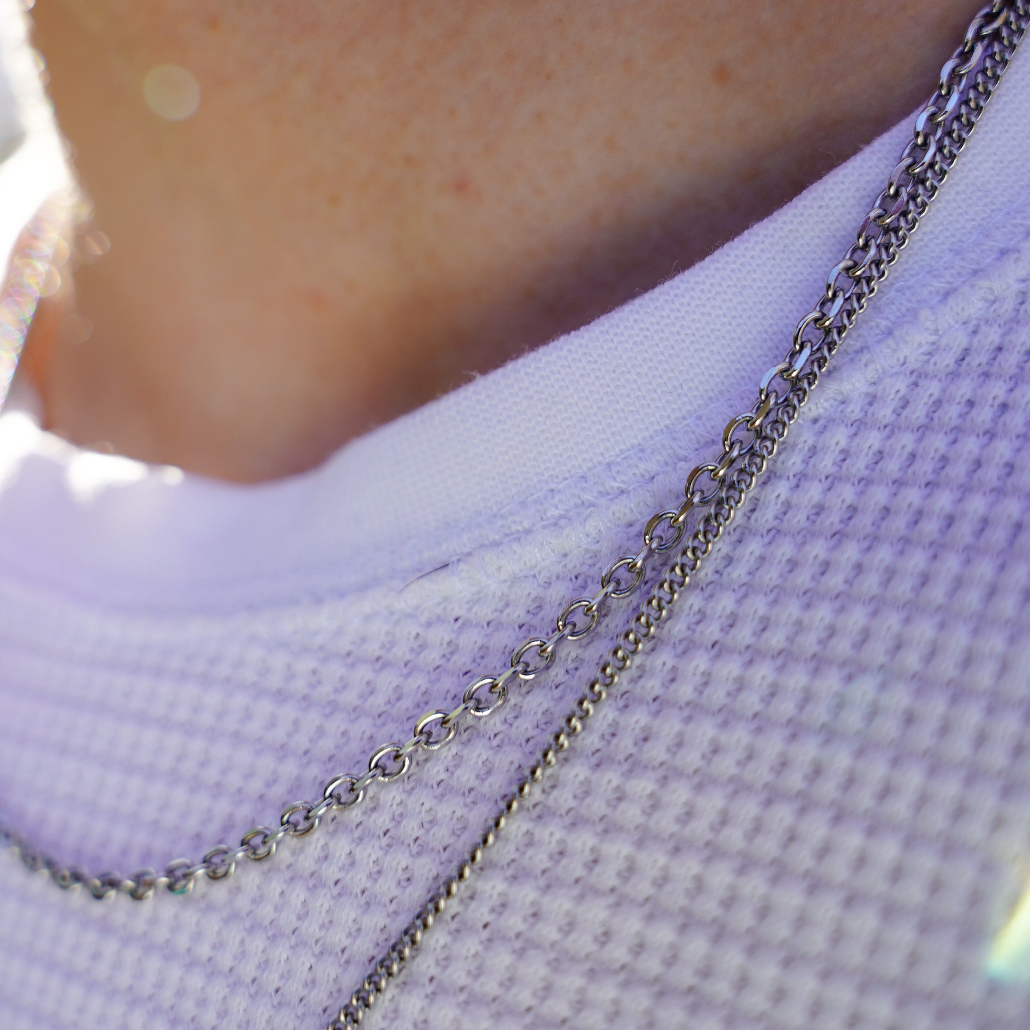 The Obsidian Set - Silver-toned