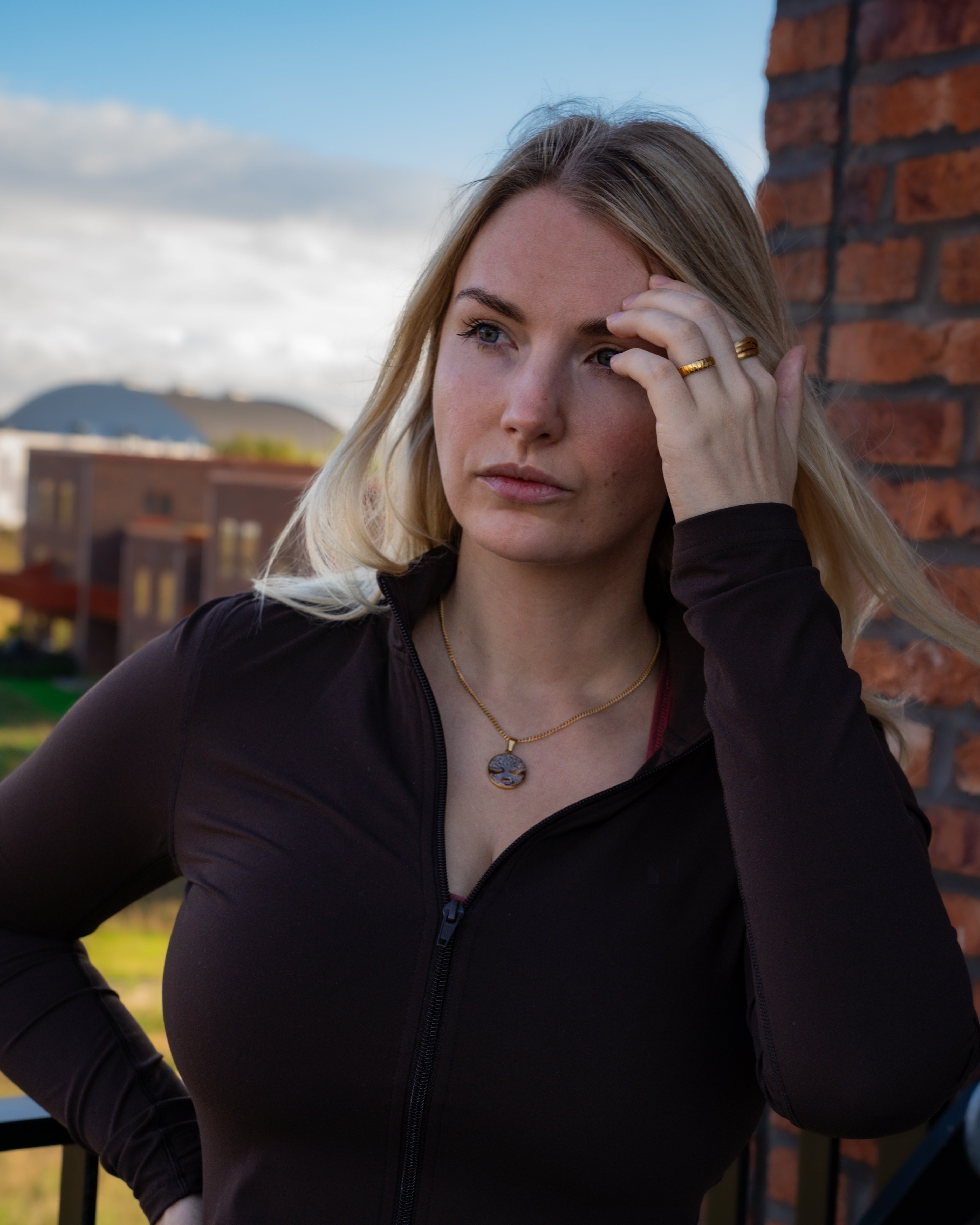 Siempre Cut band - Gold-toned ring