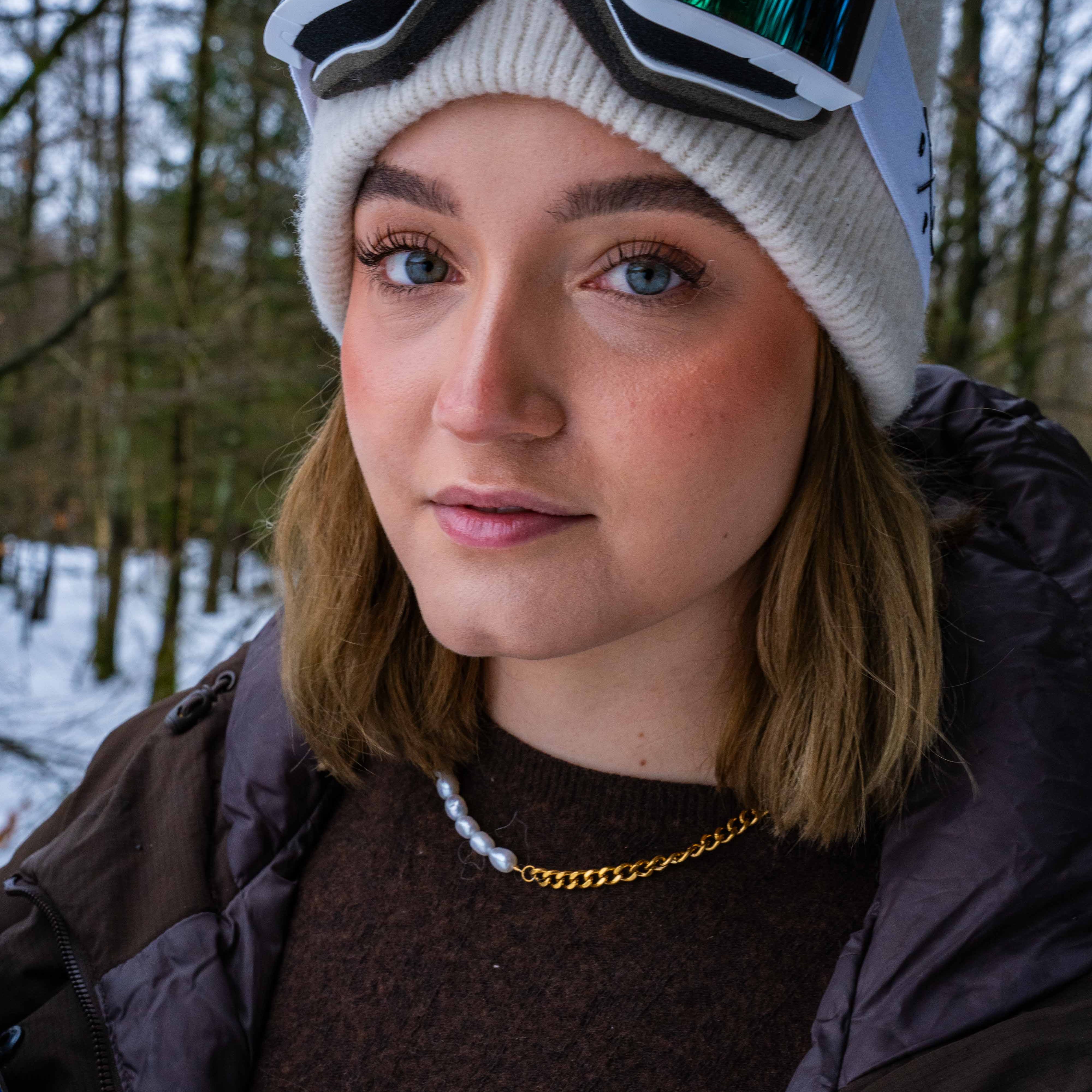 NL Kattegat Pearl pendant - Gold-toned