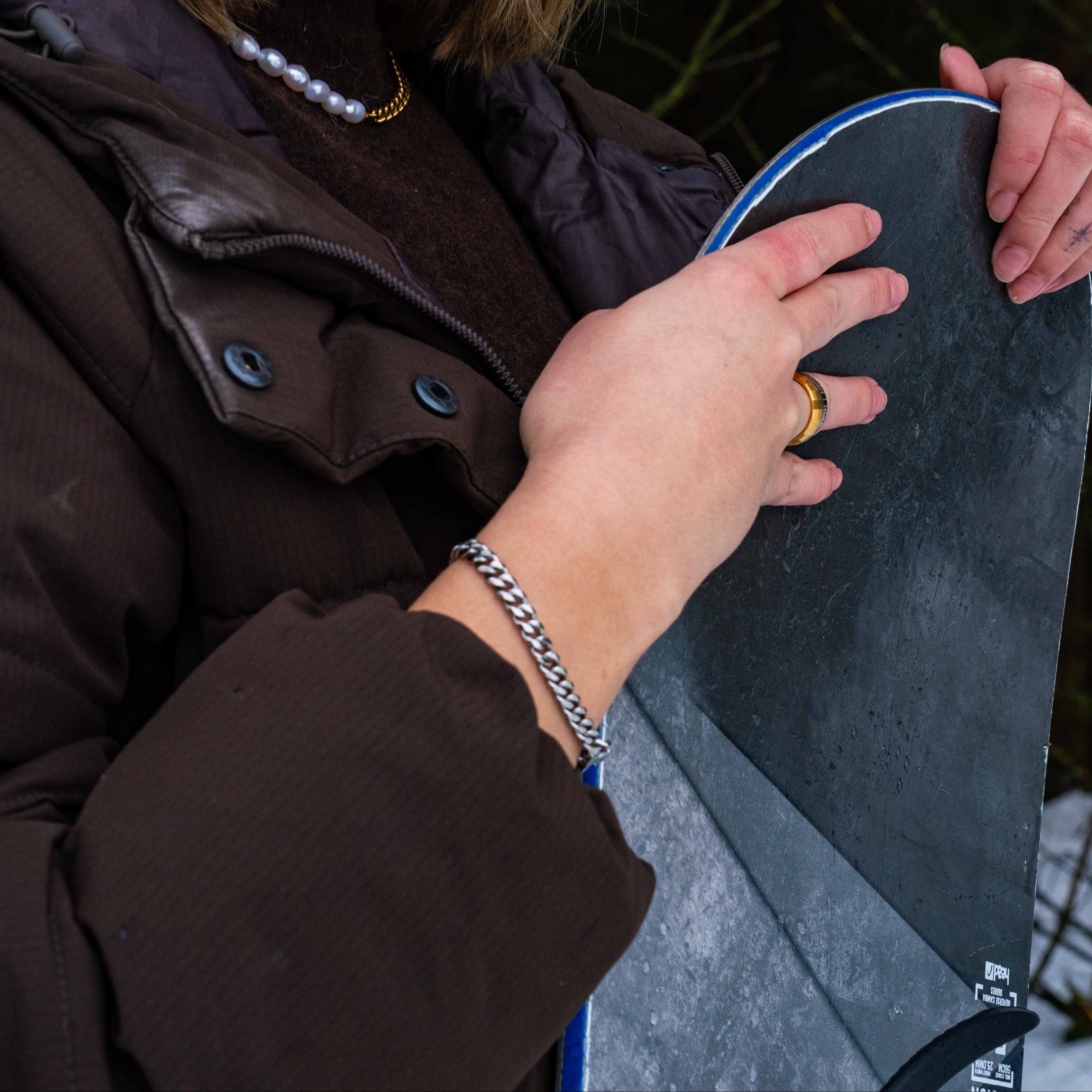 Sequence bracelet - Silver-tone