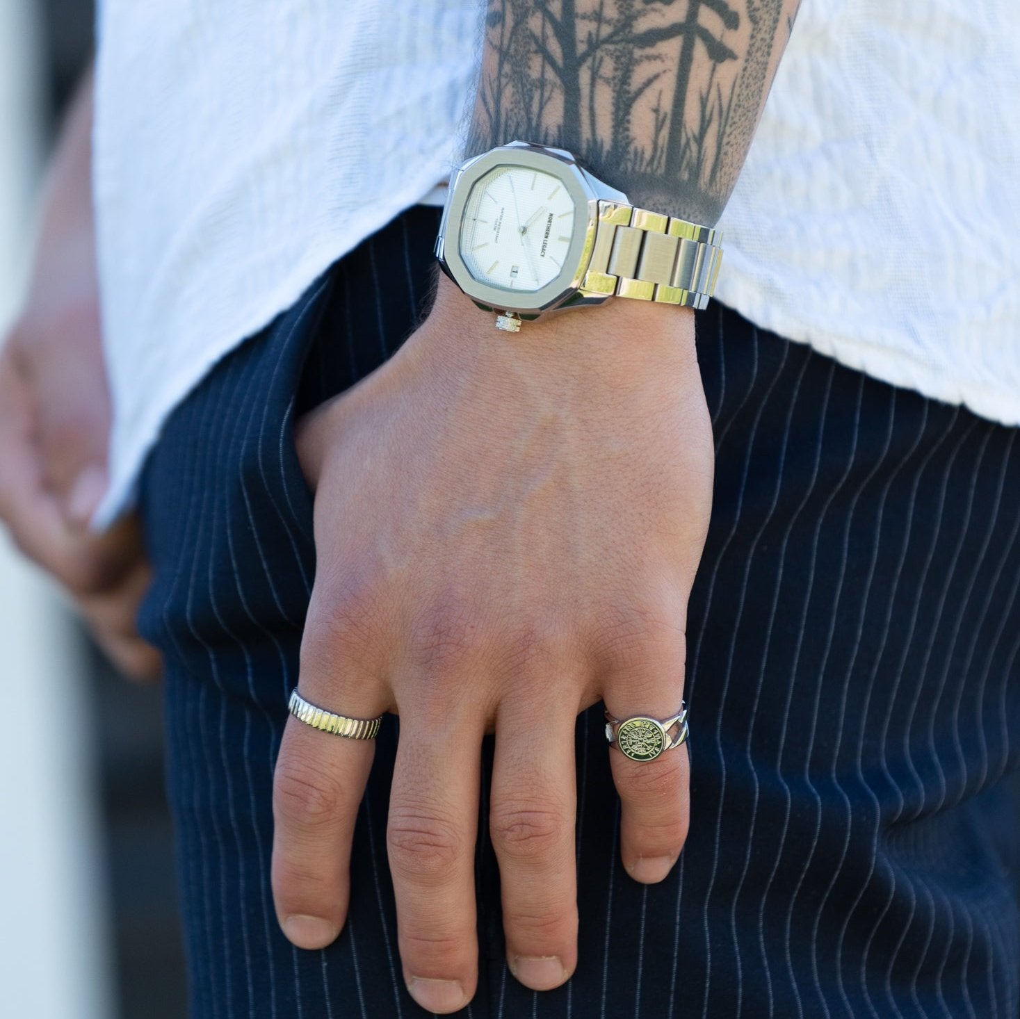 Fjord watch - White