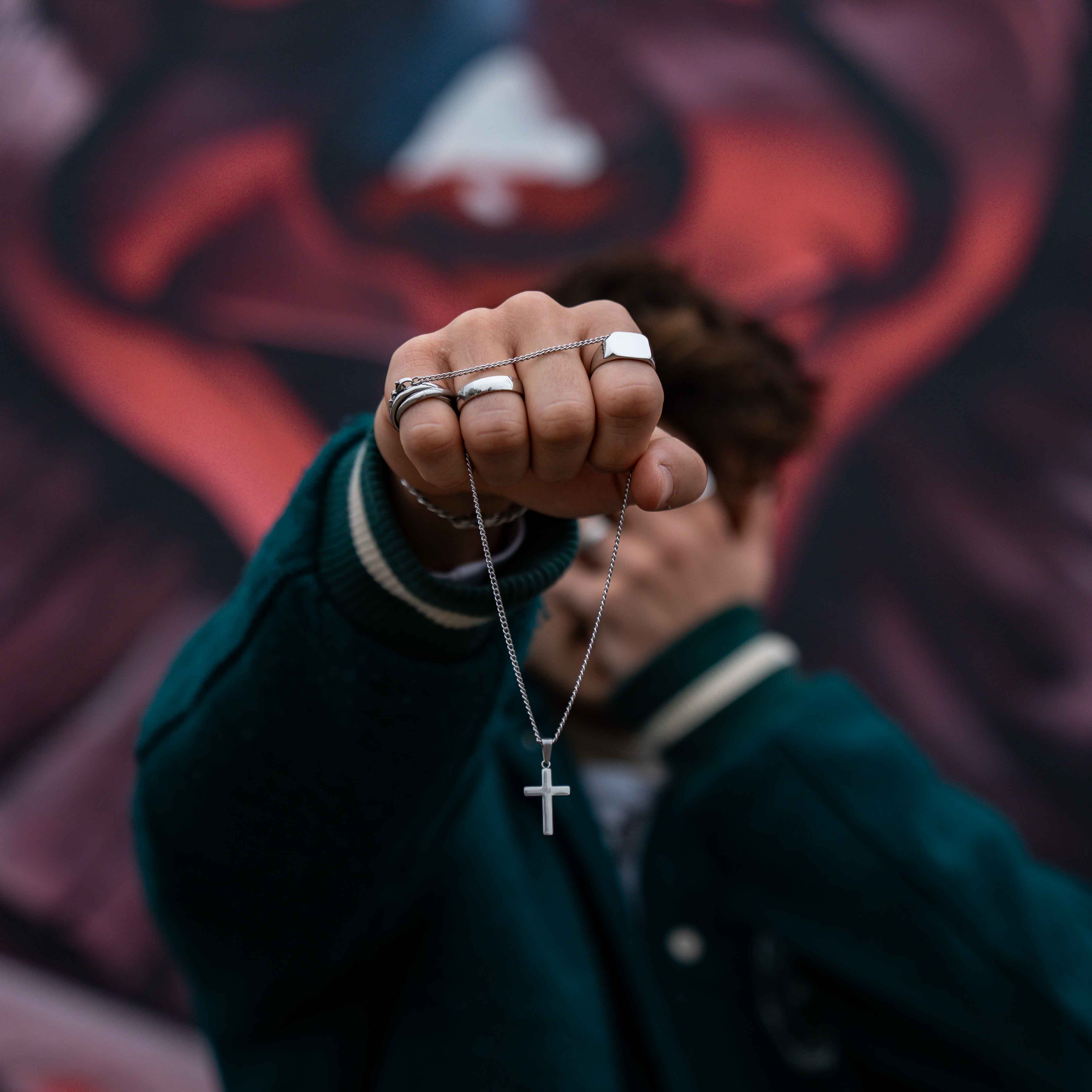 Helix band ring - Silver-toned ring