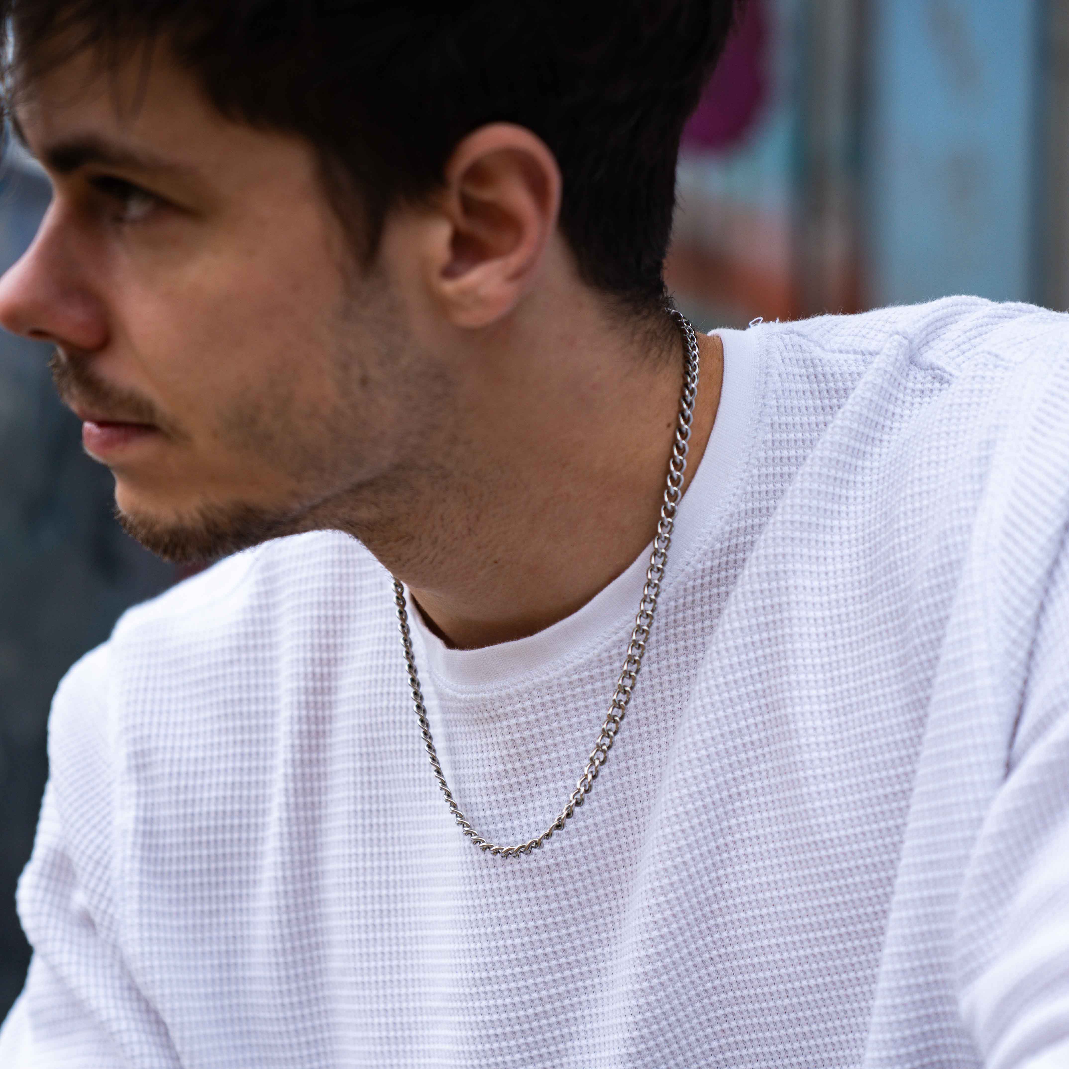 NL Sequence necklace - Silver-toned