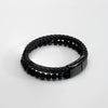 Fenrir Leather and Pearl Bracelet