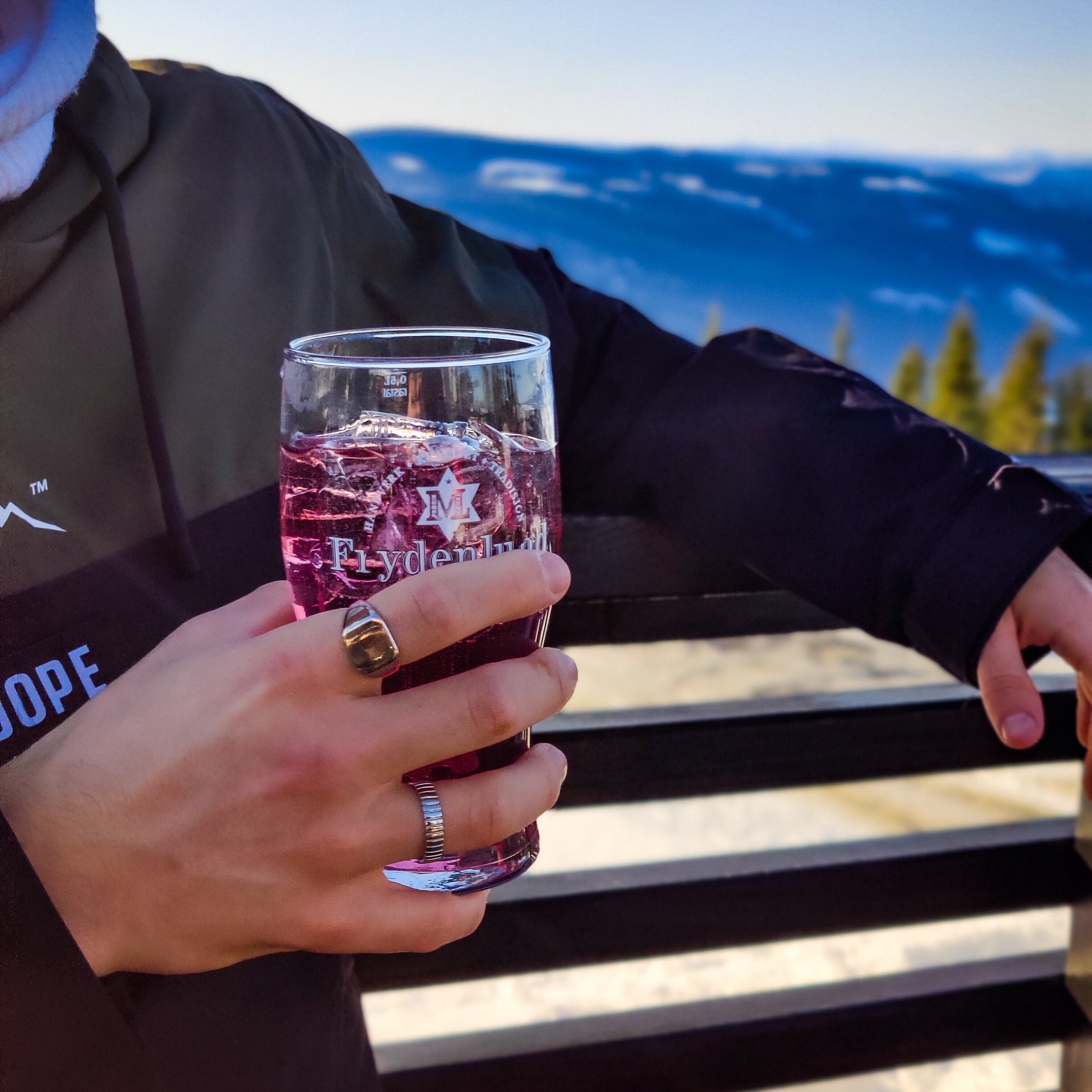 Siempre Cut band - Silver-toned ring