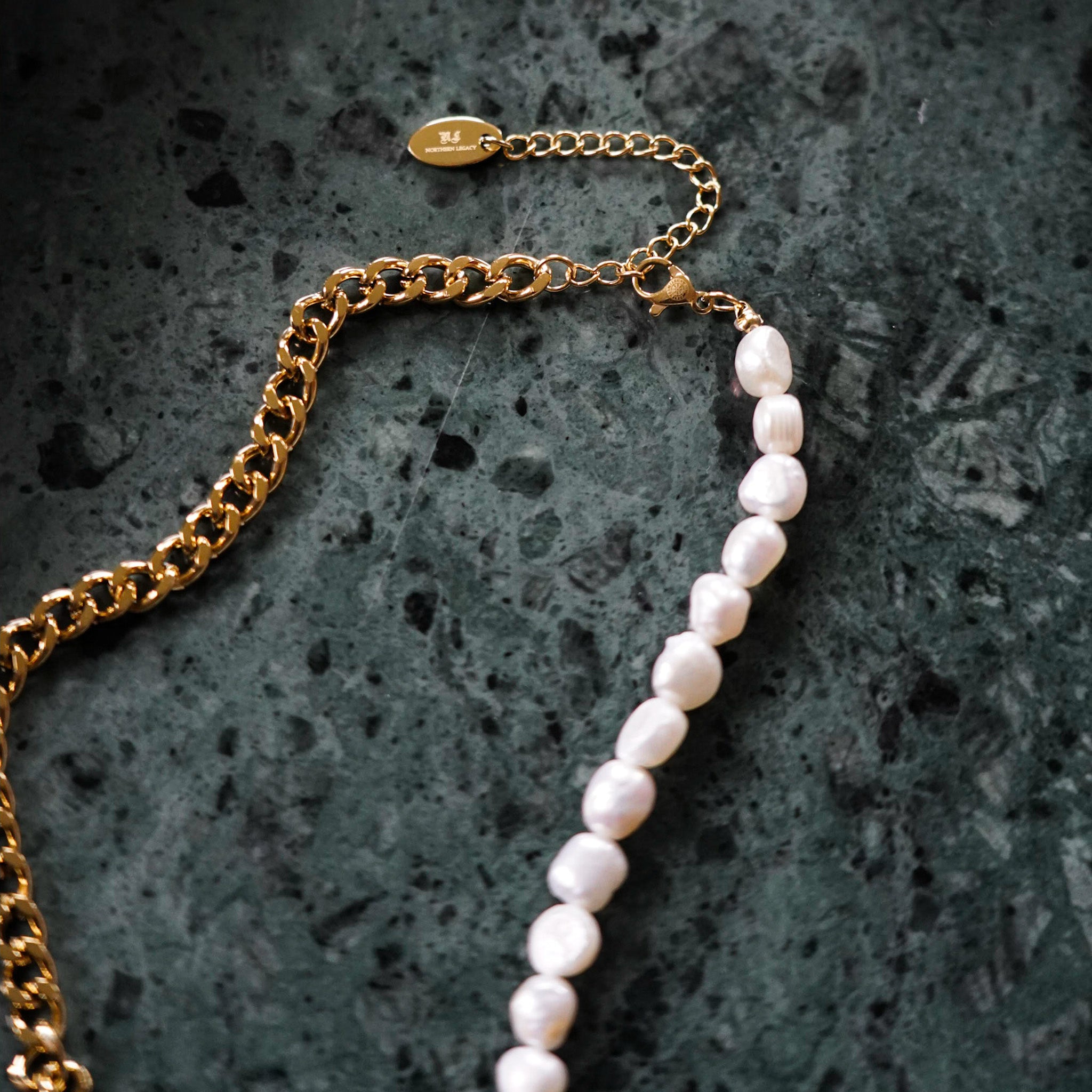 NL Kattegat Pearl pendant - Gold-toned