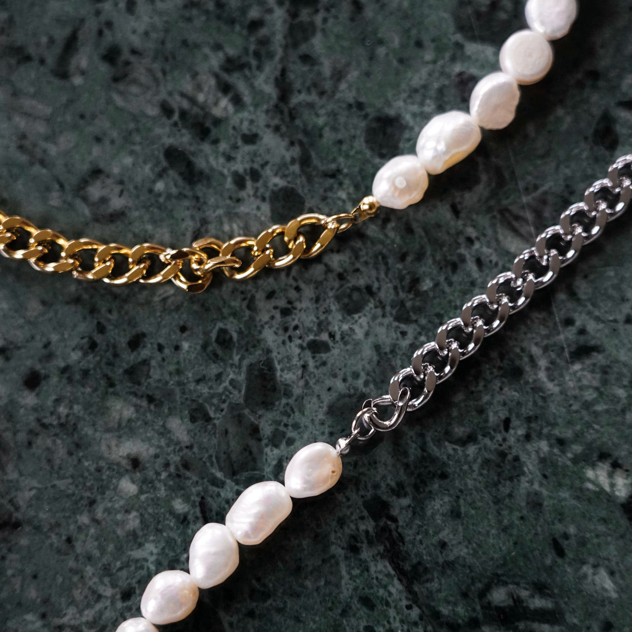 NL Kattegat Pearl pendant - Silver-toned