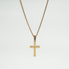Cross chain - Gold-toned