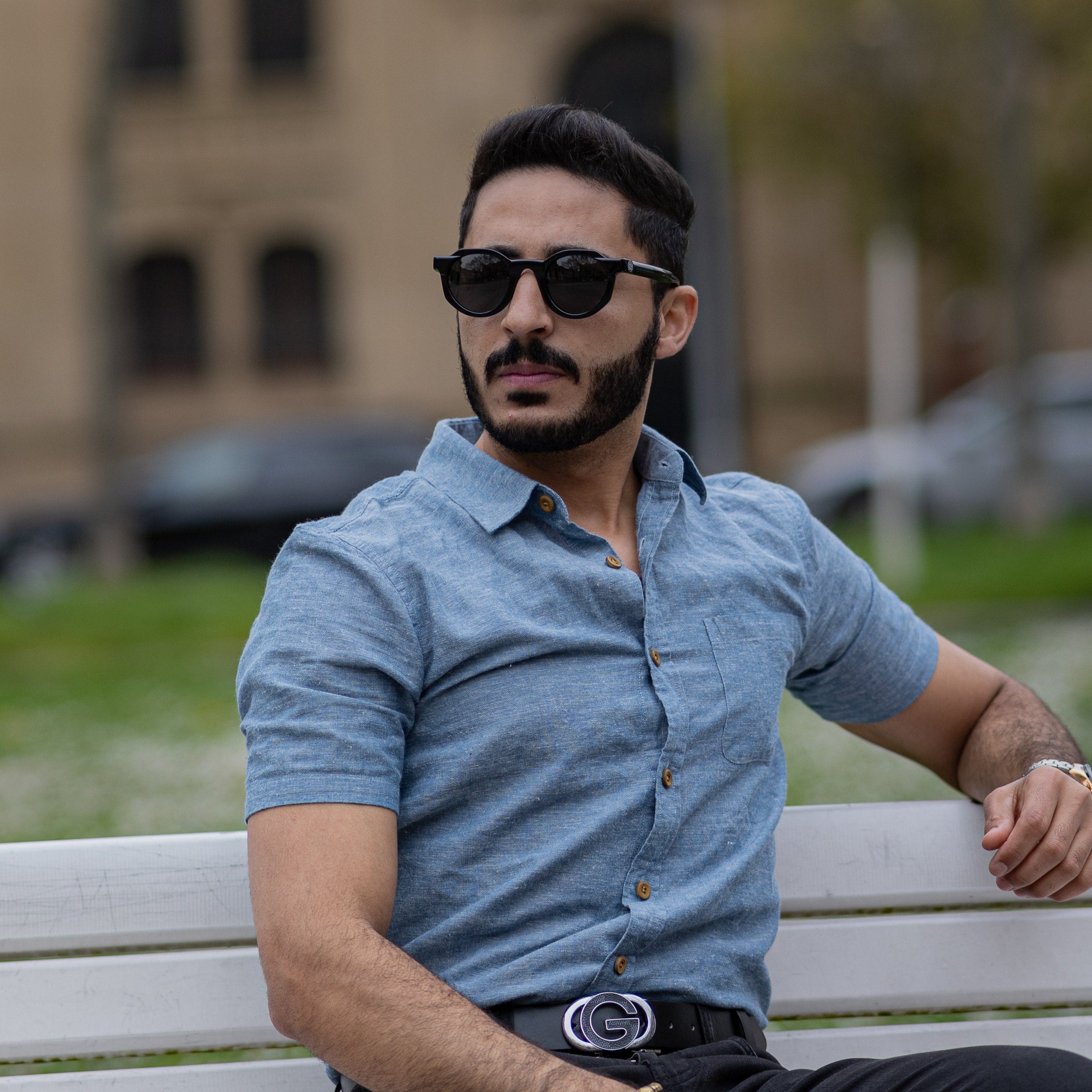 Classic sunglasses - Deep black