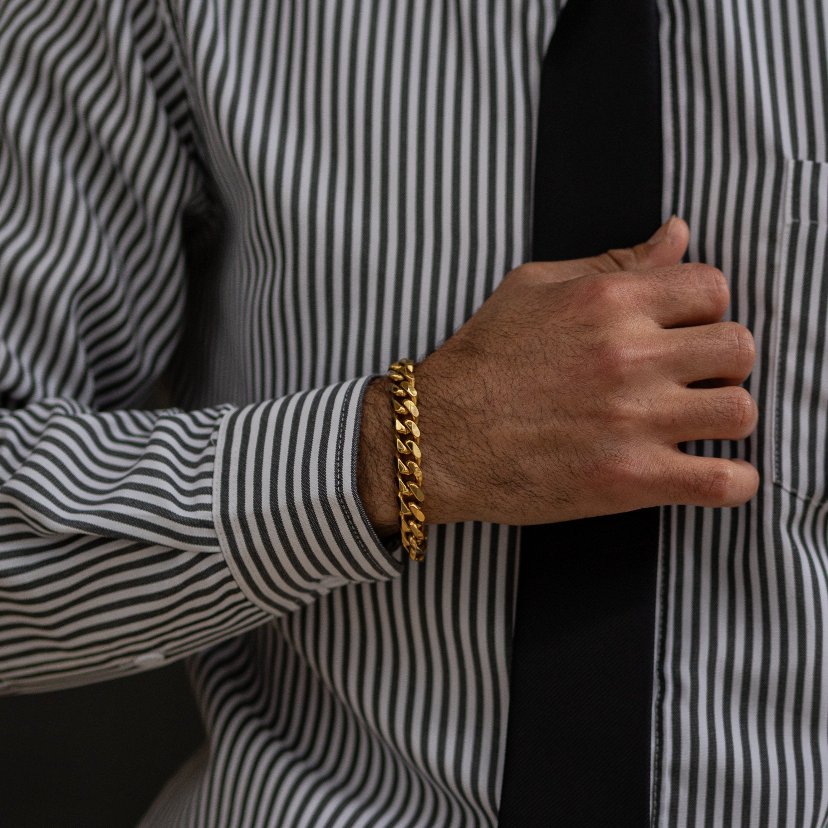 Sequence bracelet - Gold-toned