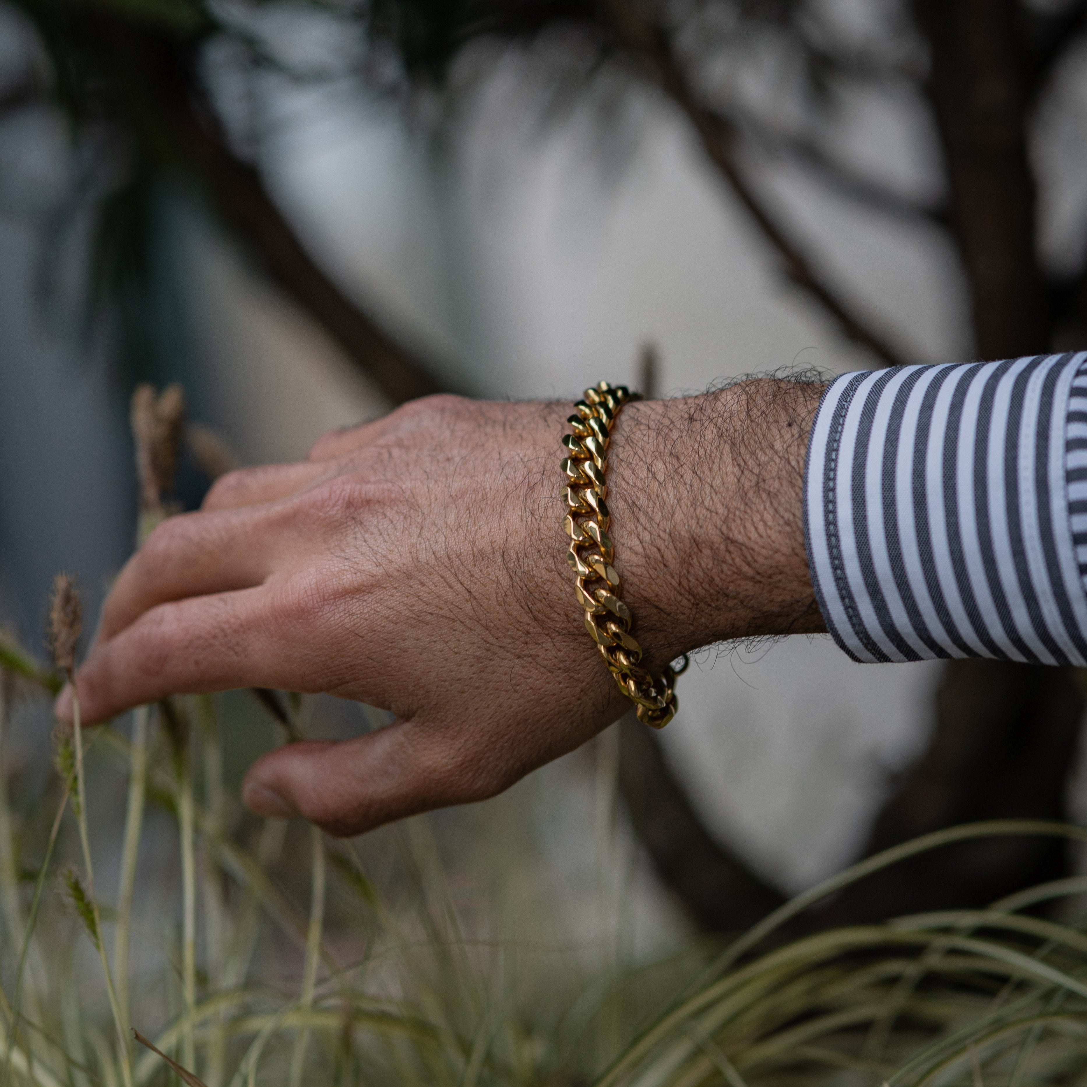 Sequence bracelet - Gold-toned