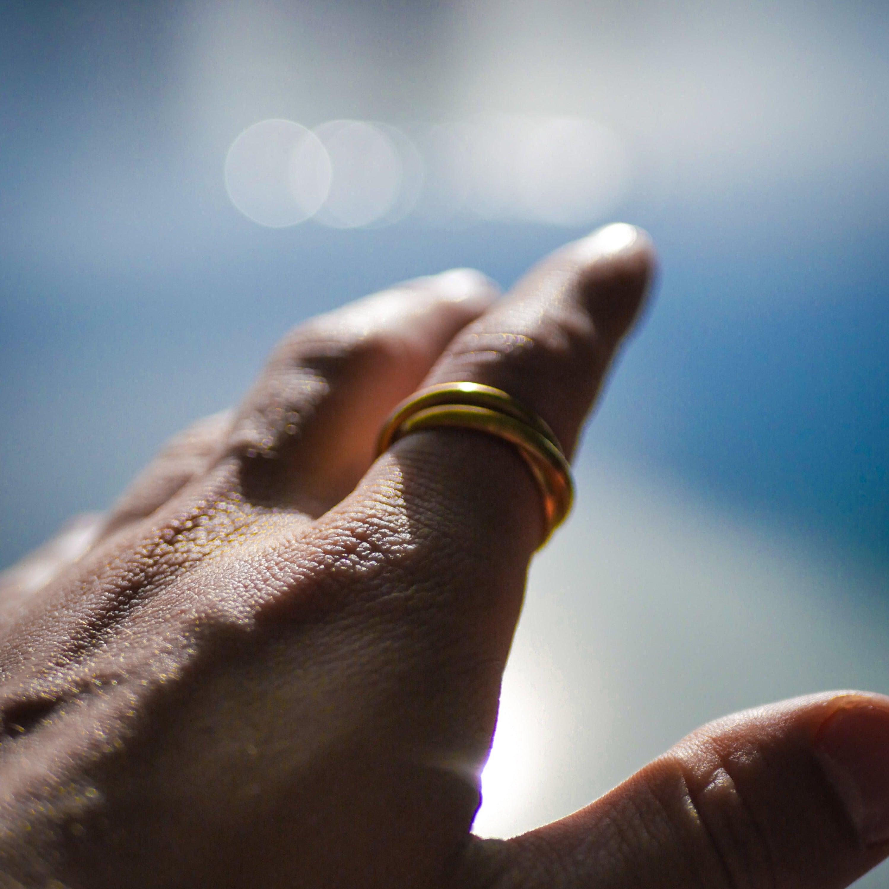 Helix band ring - Gold-toned