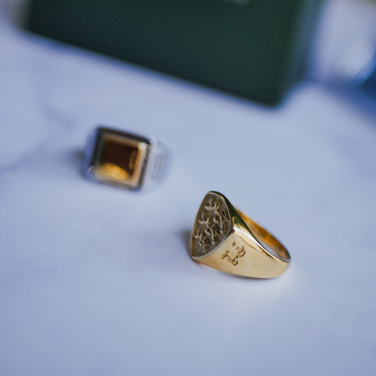 Panthera Polygon Signature - Gold-toned ring