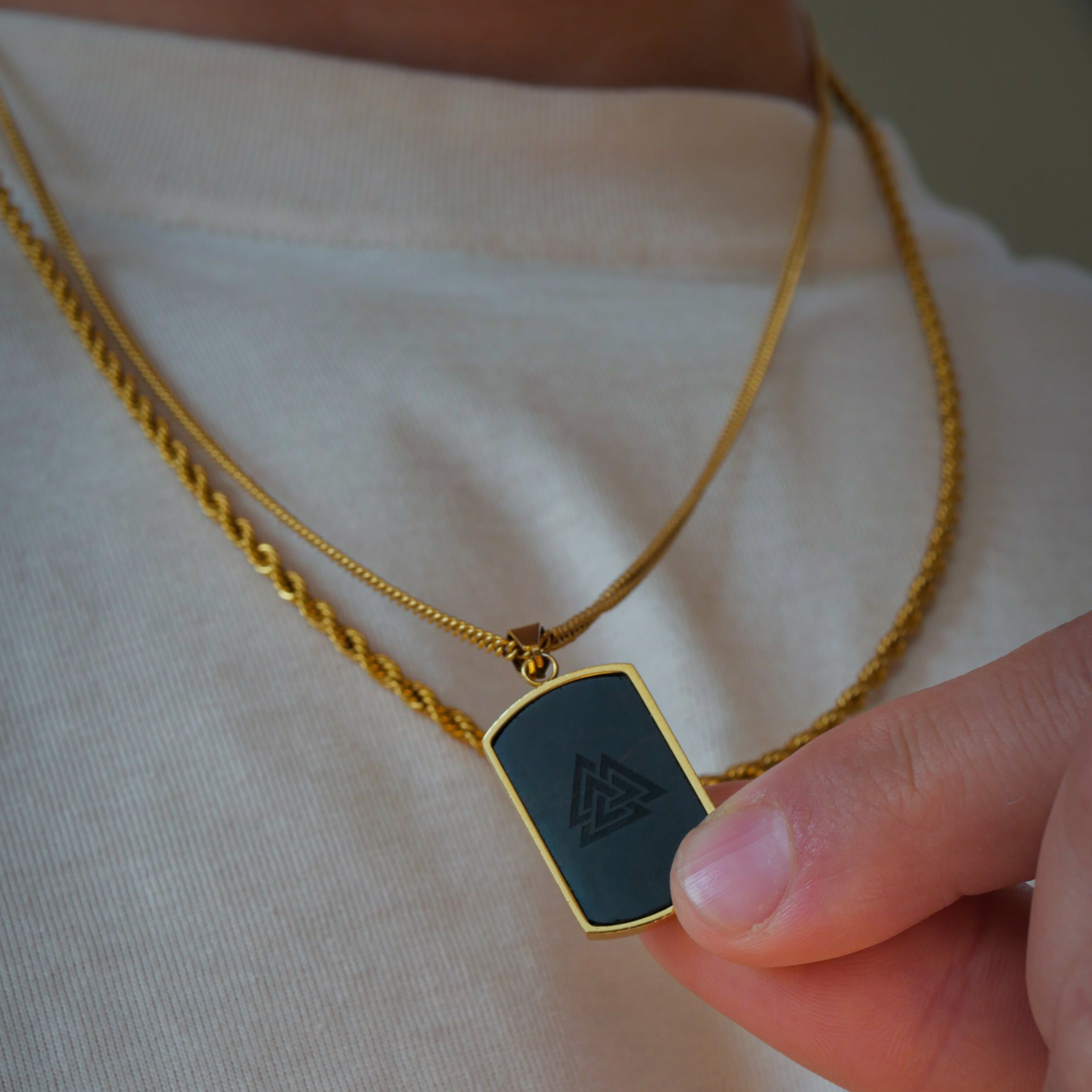 The Fallen Set - Gold-toned