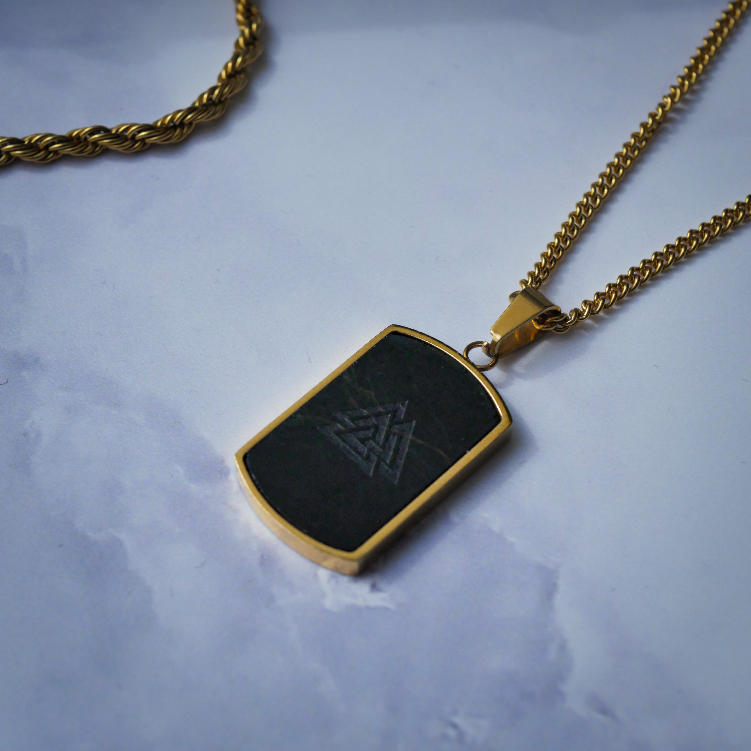 The Fallen Set - Gold-toned