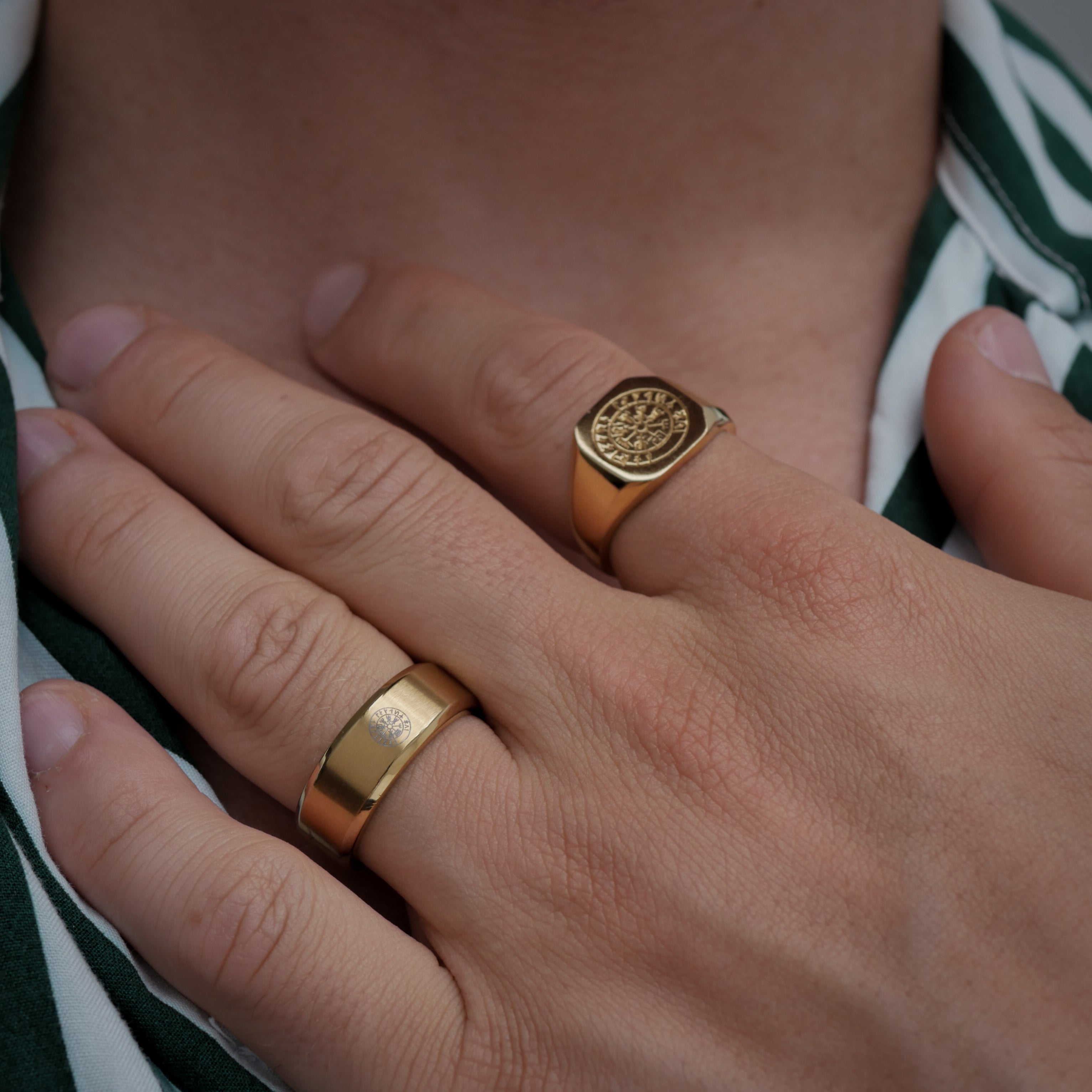 The Northguard Set - Gold-toned