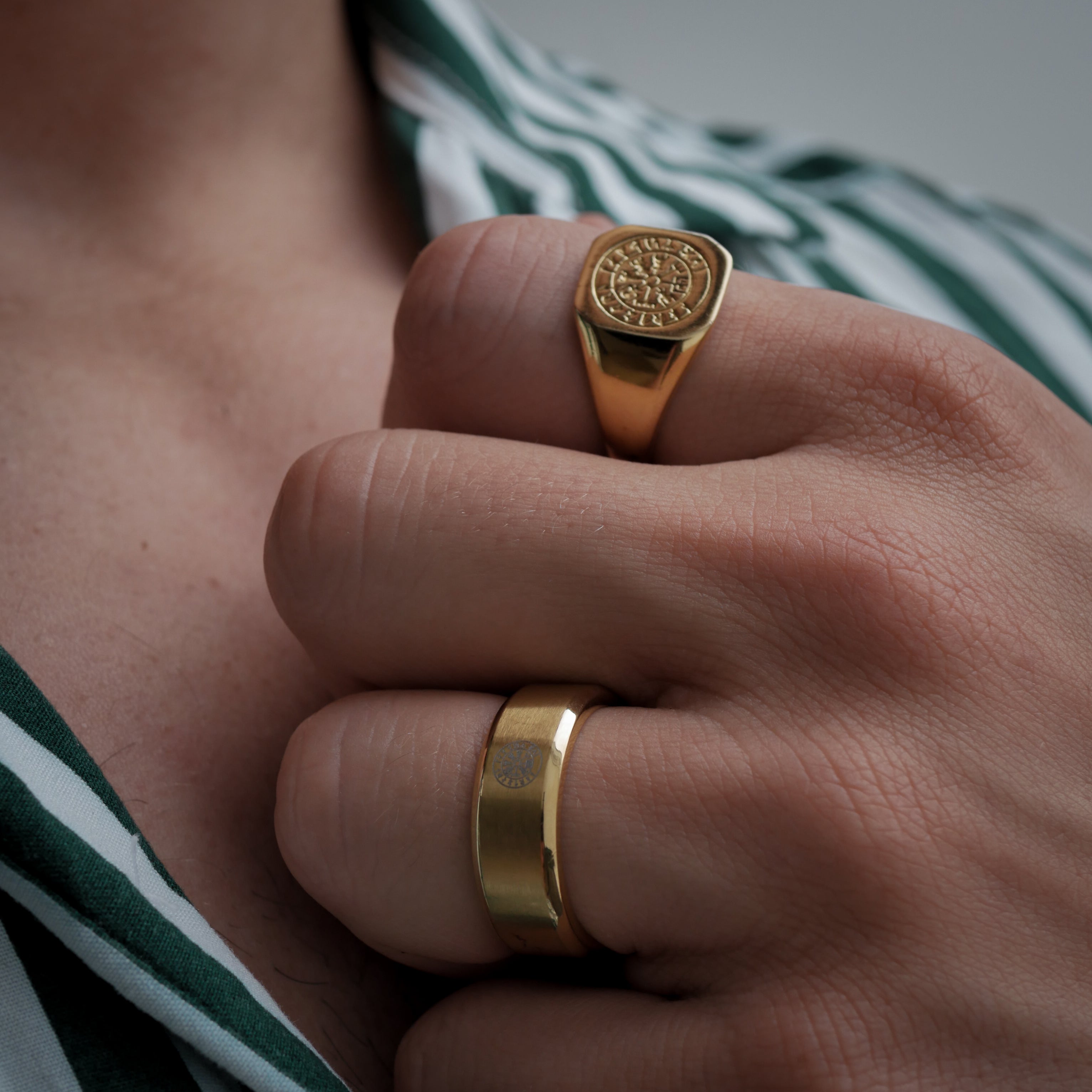 The Northguard Set - Gold-toned