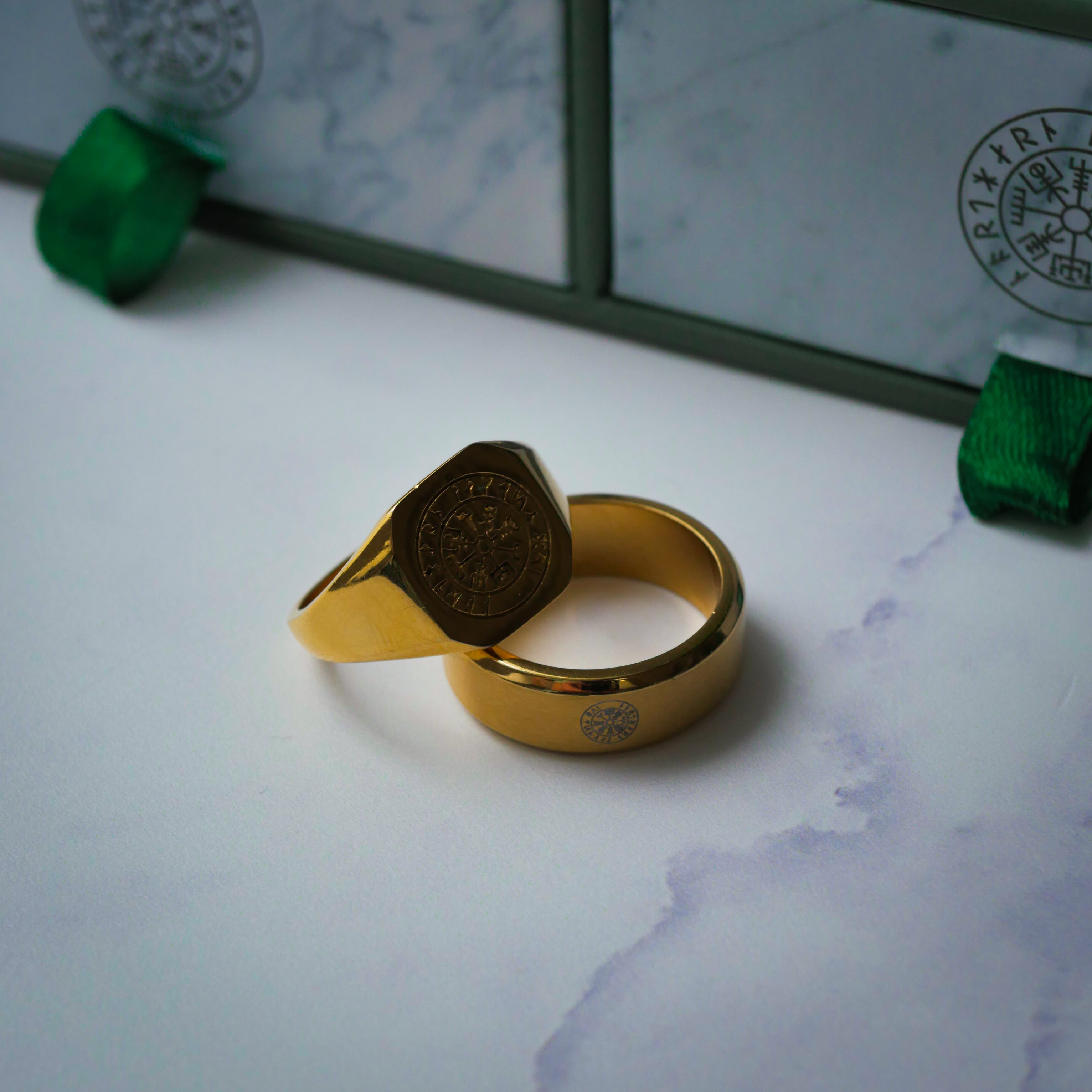 The Northguard Set - Gold-toned