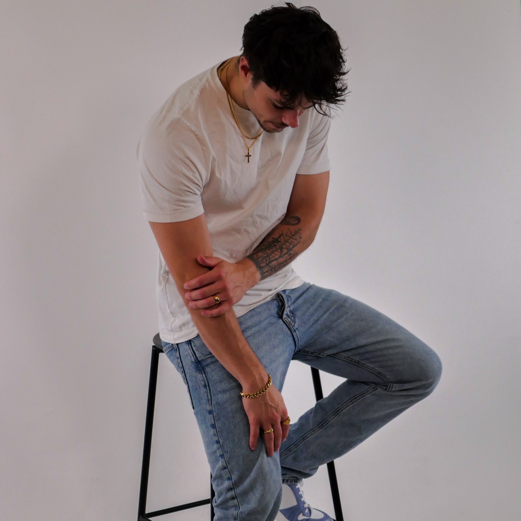 The Axis Set - Gold-toned