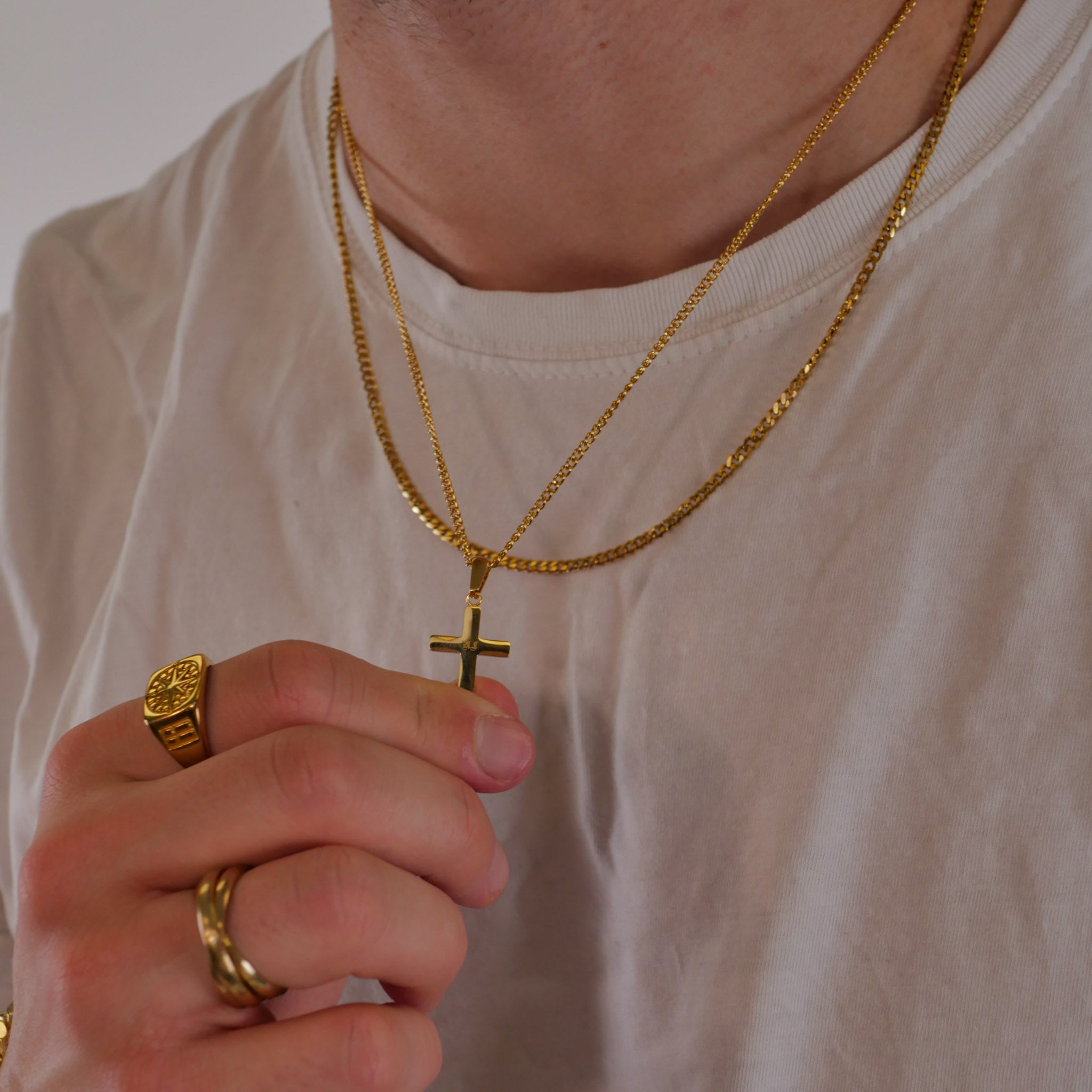 The Pillar Set - Gold-toned