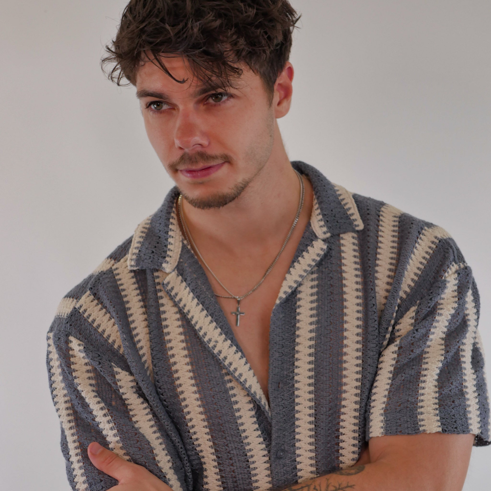 The Pillar Set - Silver-toned