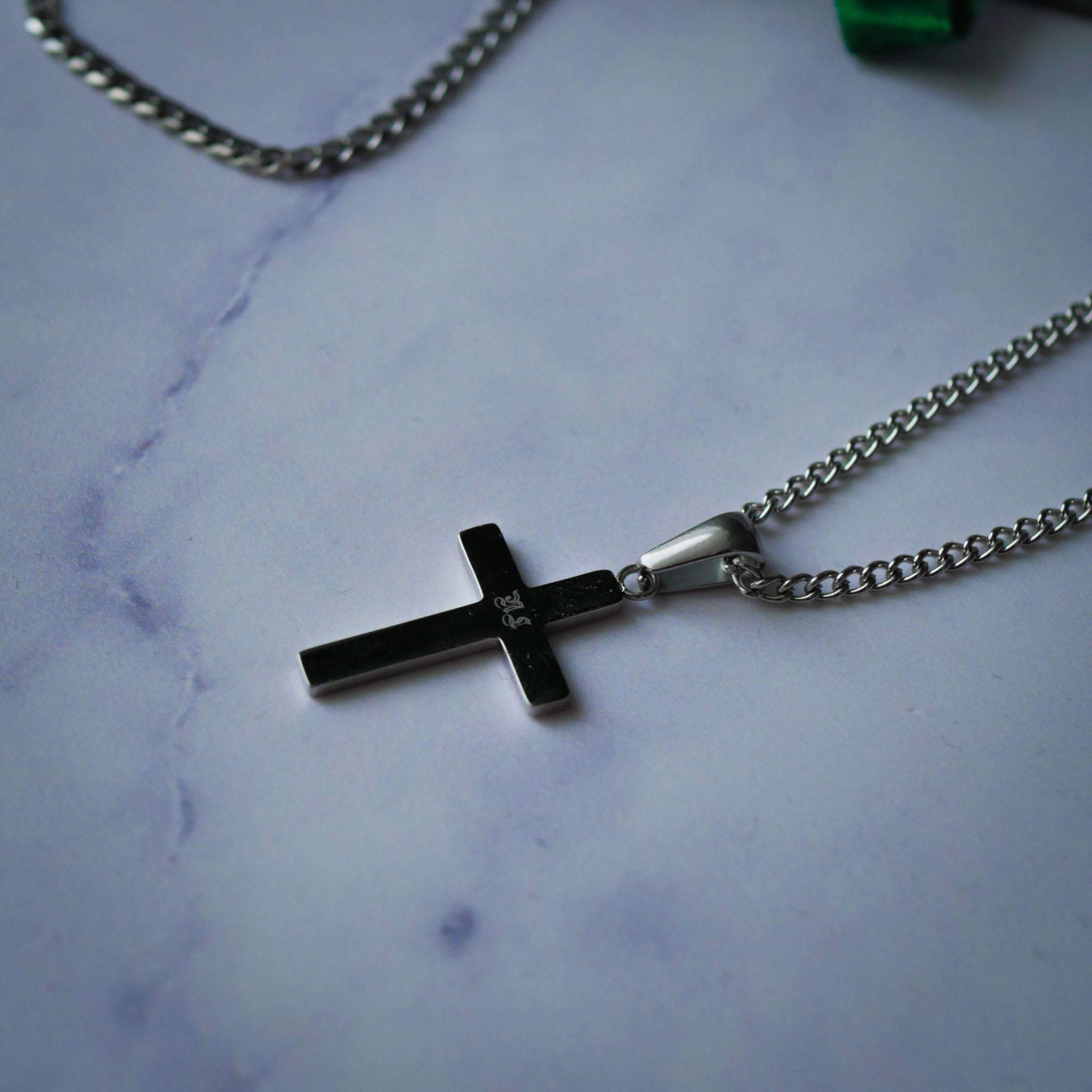 The Pillar Set - Silver-toned