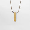 Runestone Pendant - Gold-toned