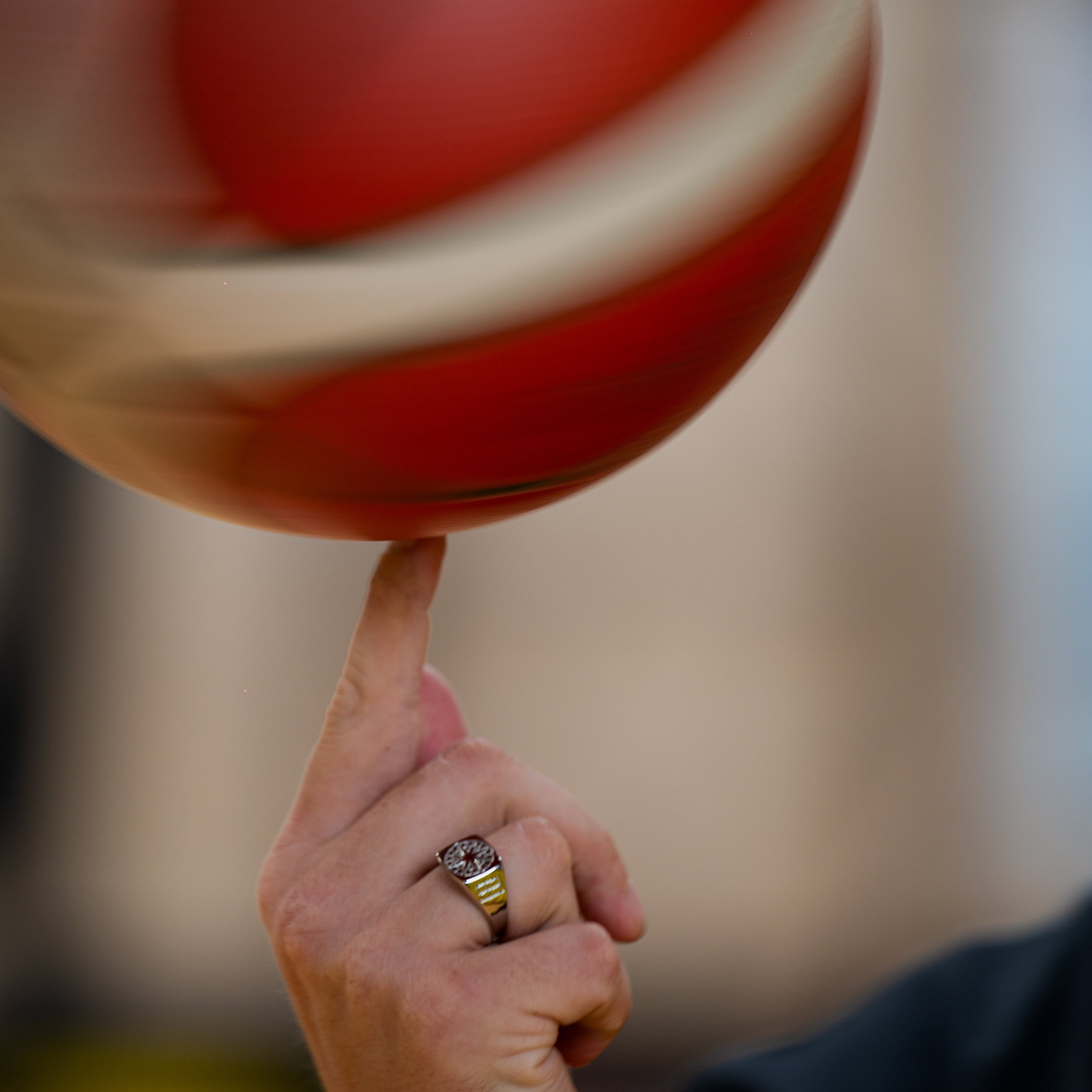 Compass Signature - Silver-toned ring