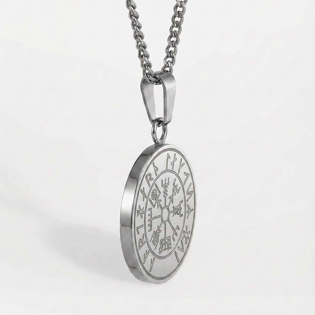 VEGVISIR PENDANT (SILVER)