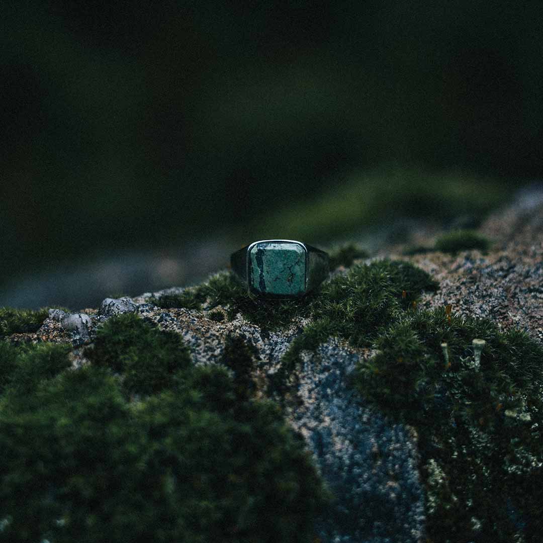 VERDE SIGNET RING (SILVER)