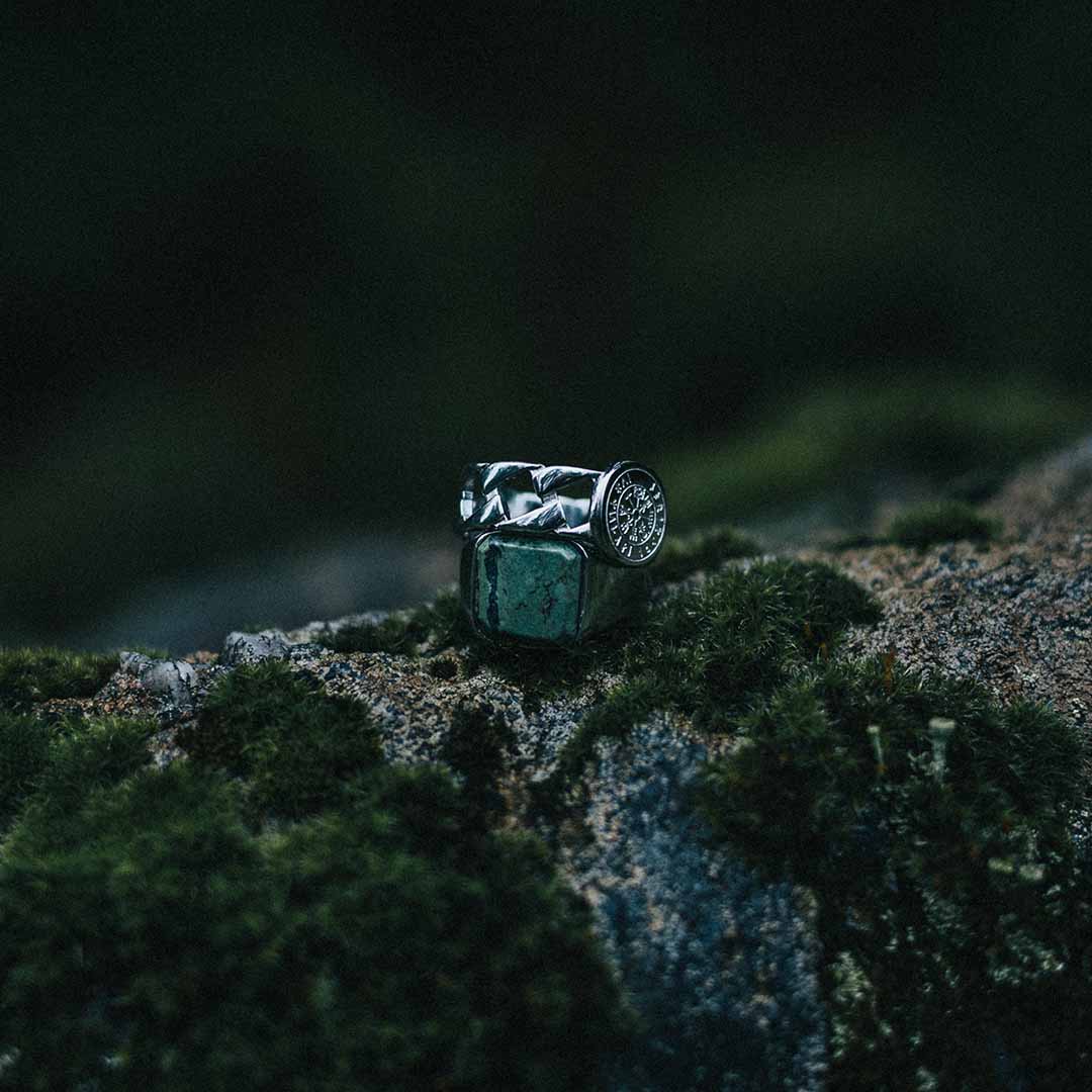 VERDE SIGNET RING (SILVER)
