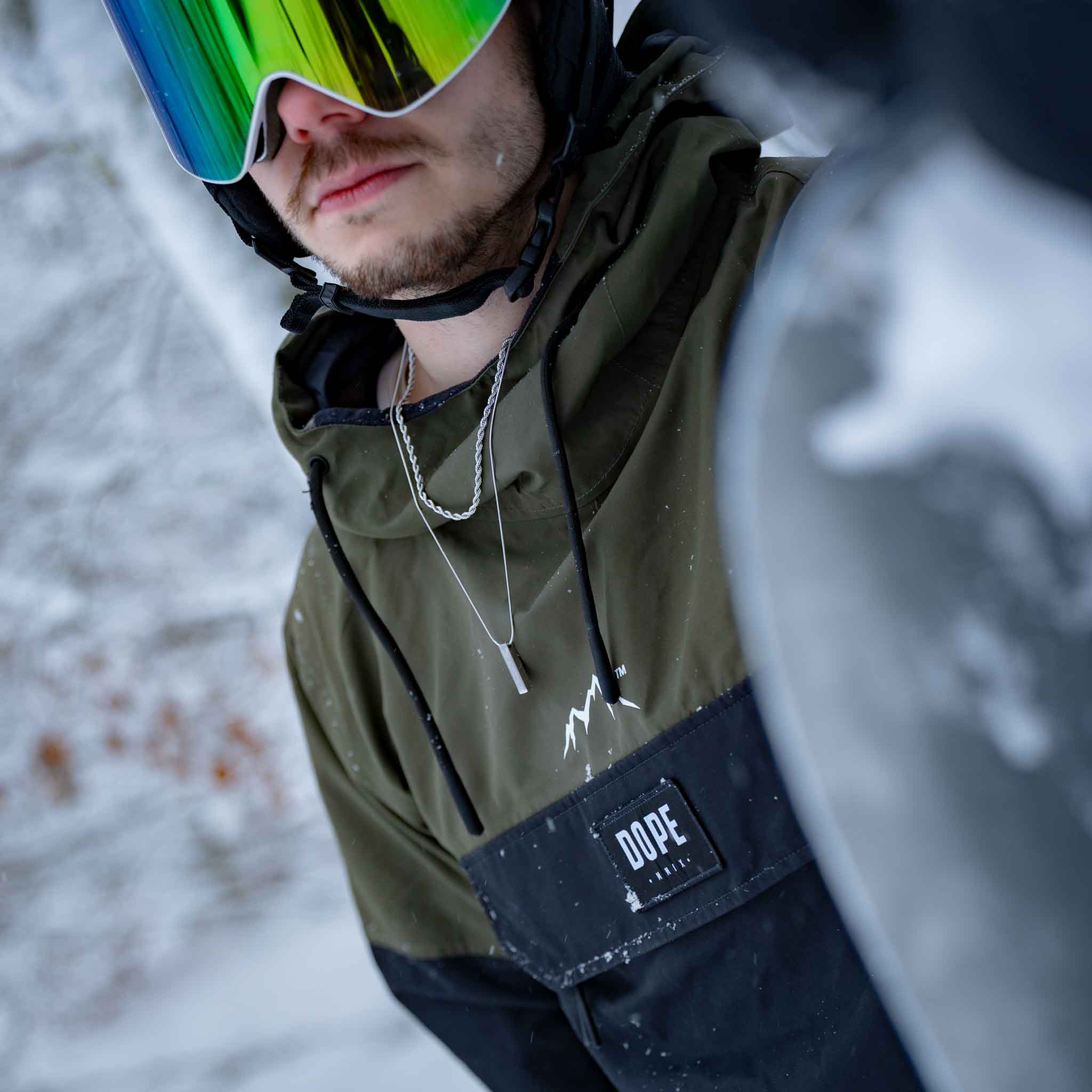 Rope necklace - Silver-toned