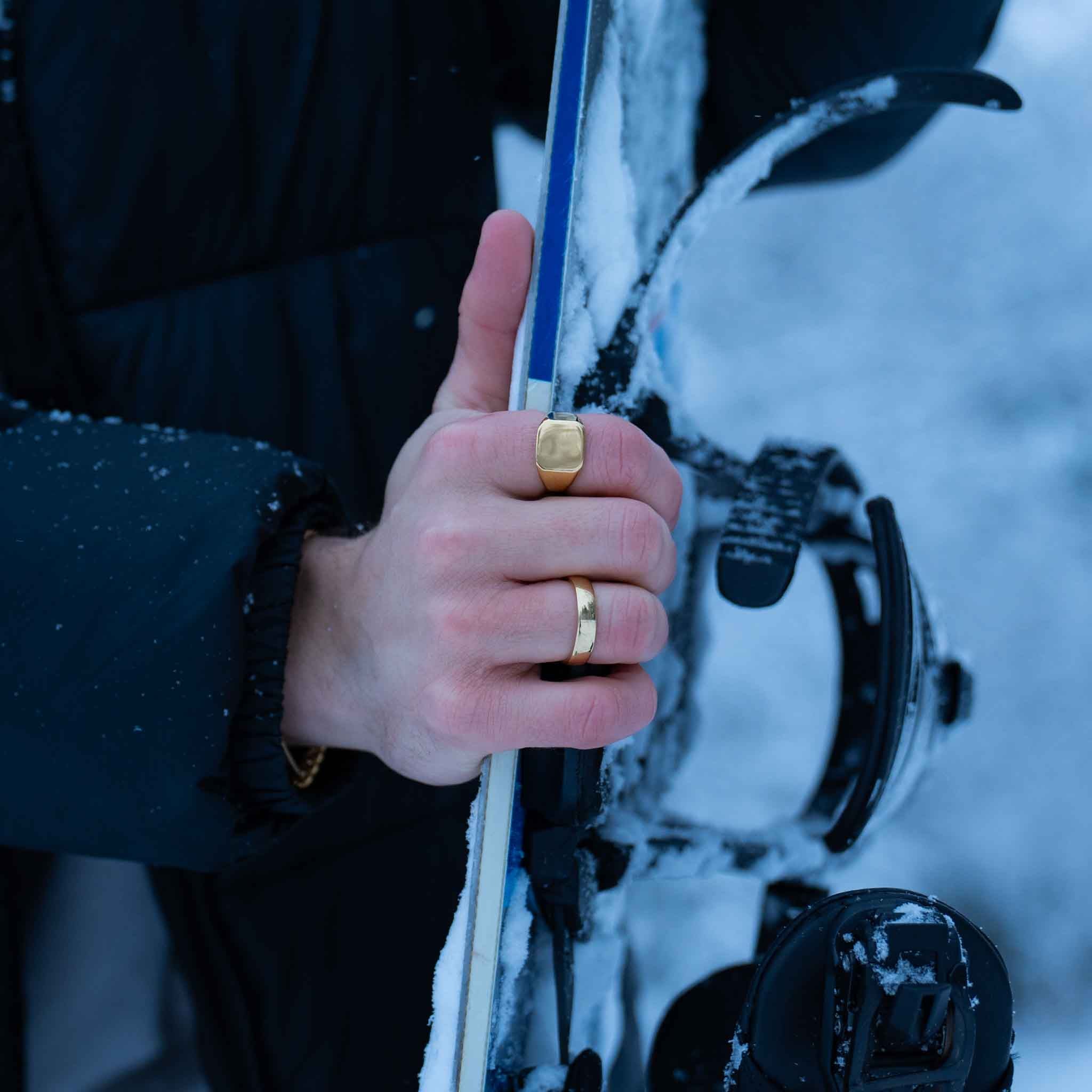 Classic Signature - Gold-toned ring
