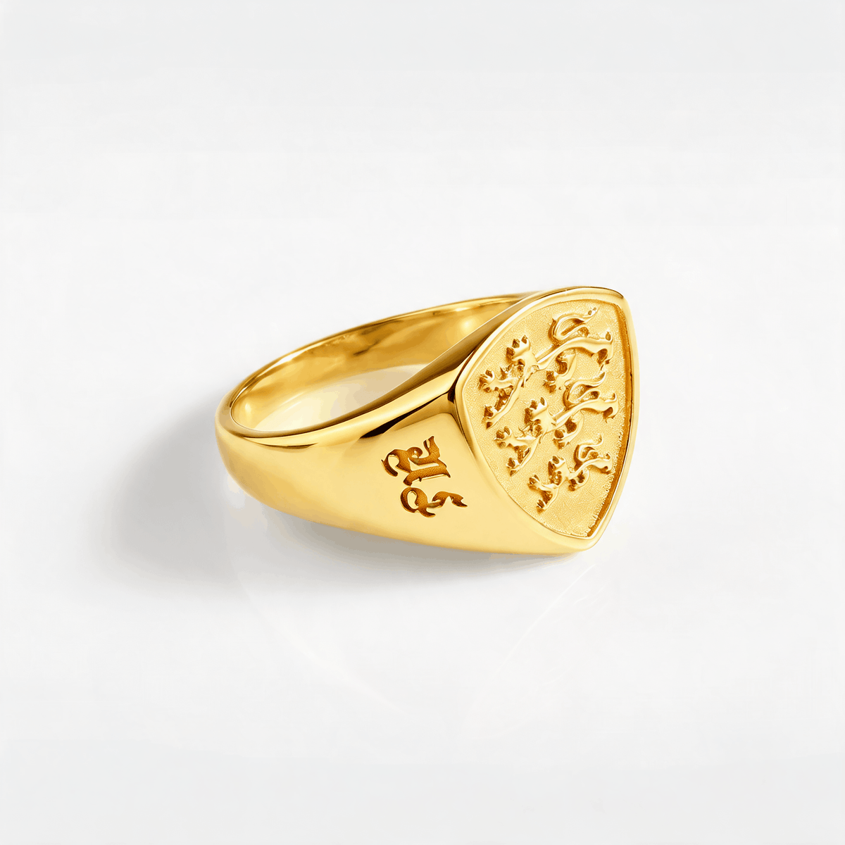 Panthera Polygon Signature - Gold-toned ring