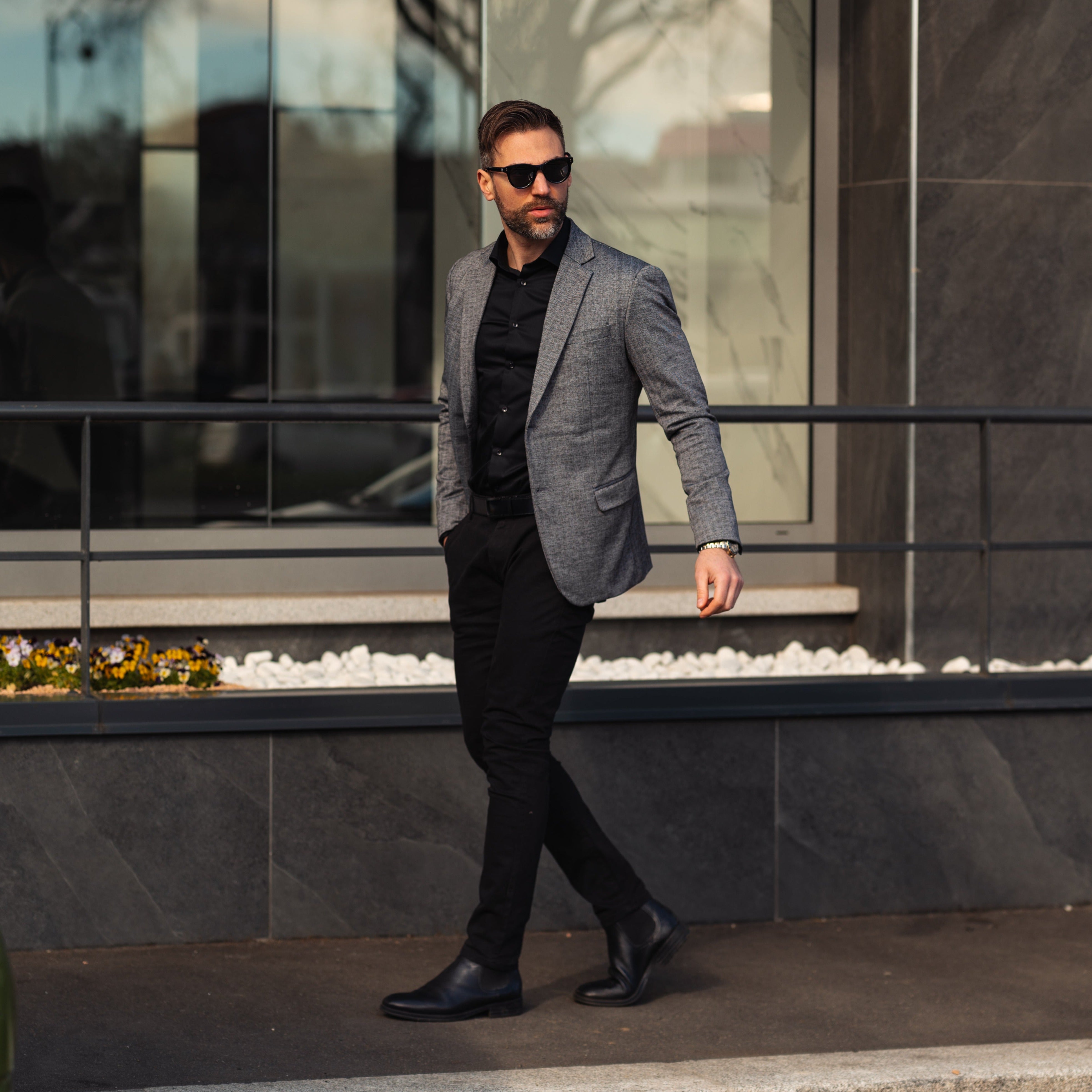 Classic sunglasses - Deep black