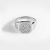 Vegvisir Signature - Silver-toned ring