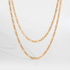 NL Double Antique chain - Gold-toned