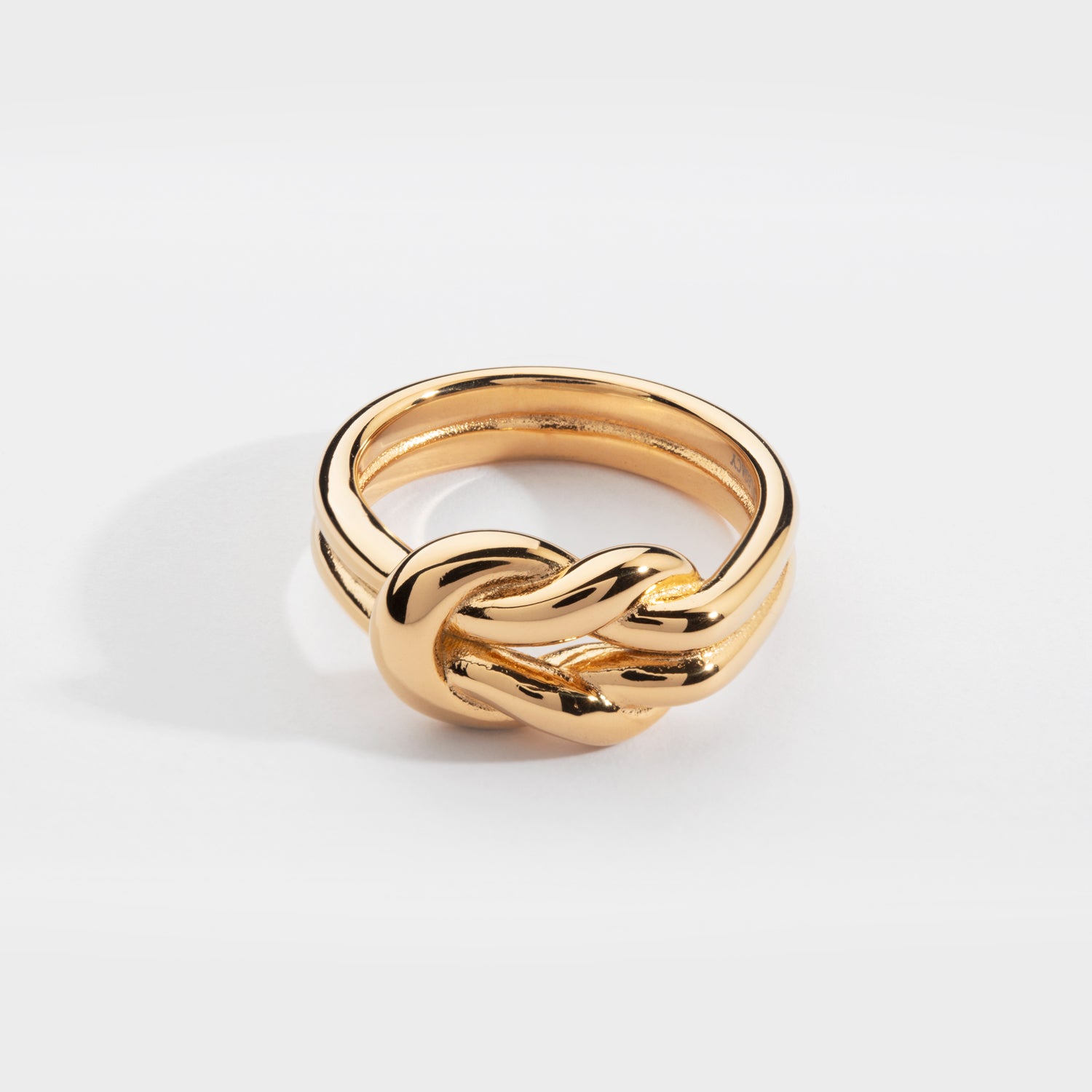 Perpetual band ring - Gold-toned