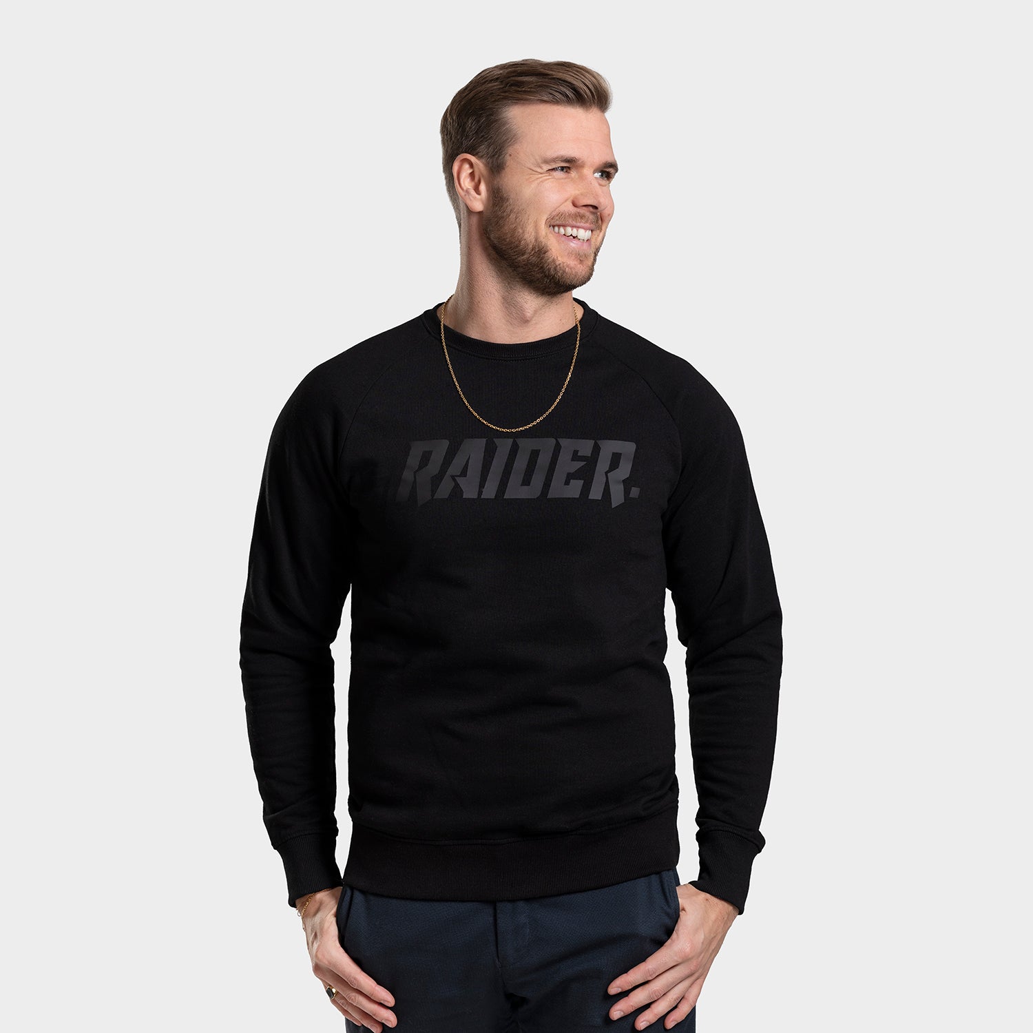 Raiders crewneck sweatshirt hot sale