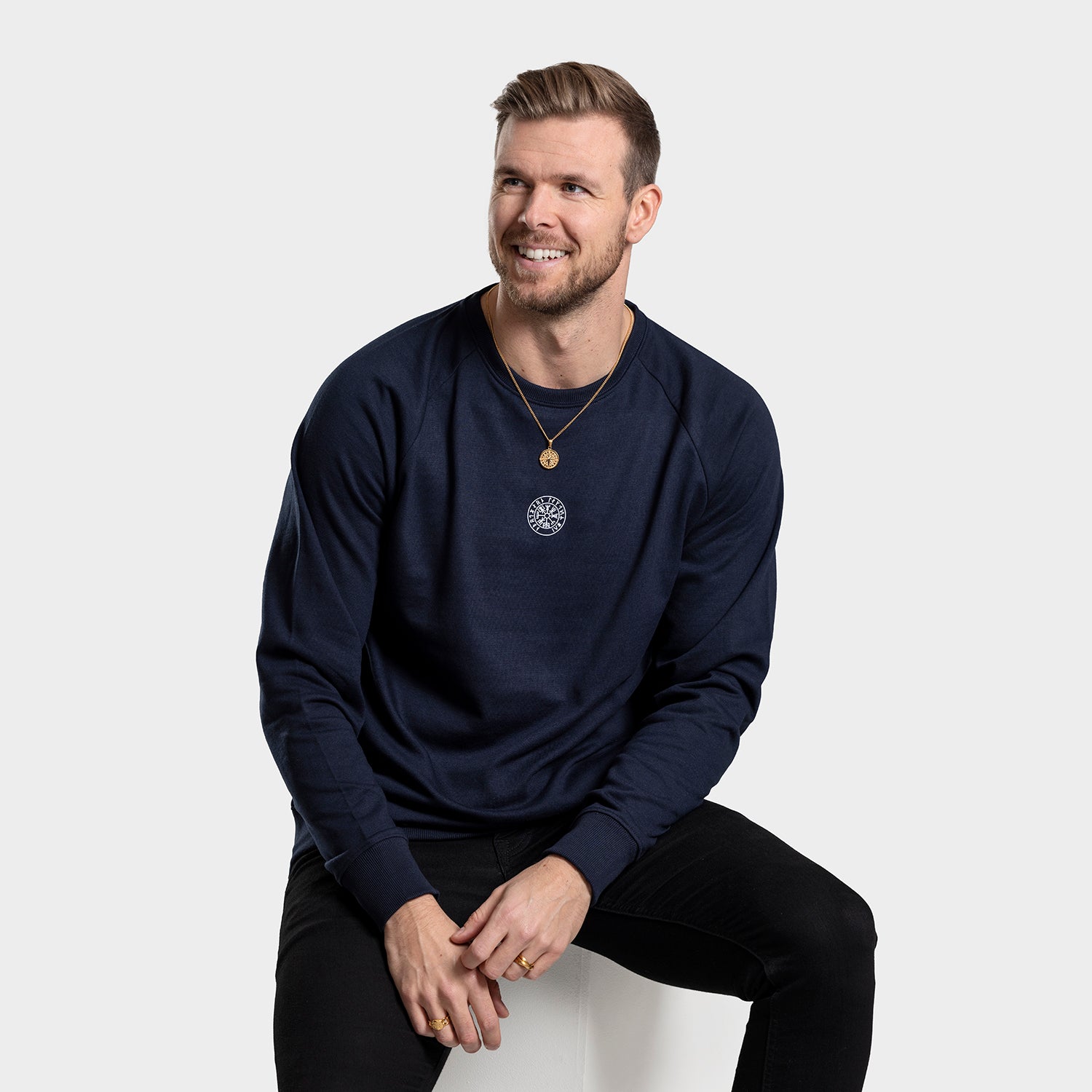 Vegvisir Sweatshirt - Navy