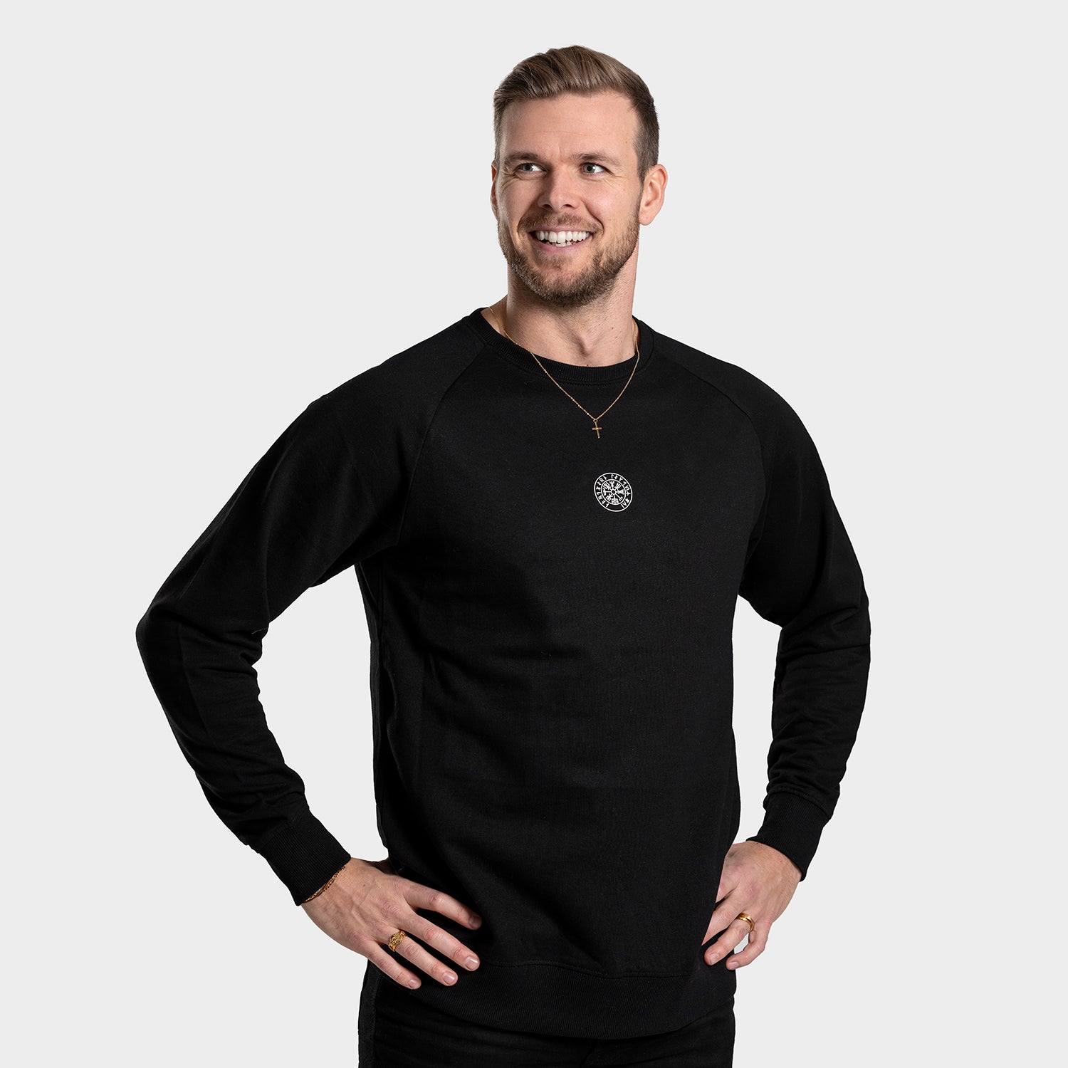 Vegvisir Sweatshirt - Black