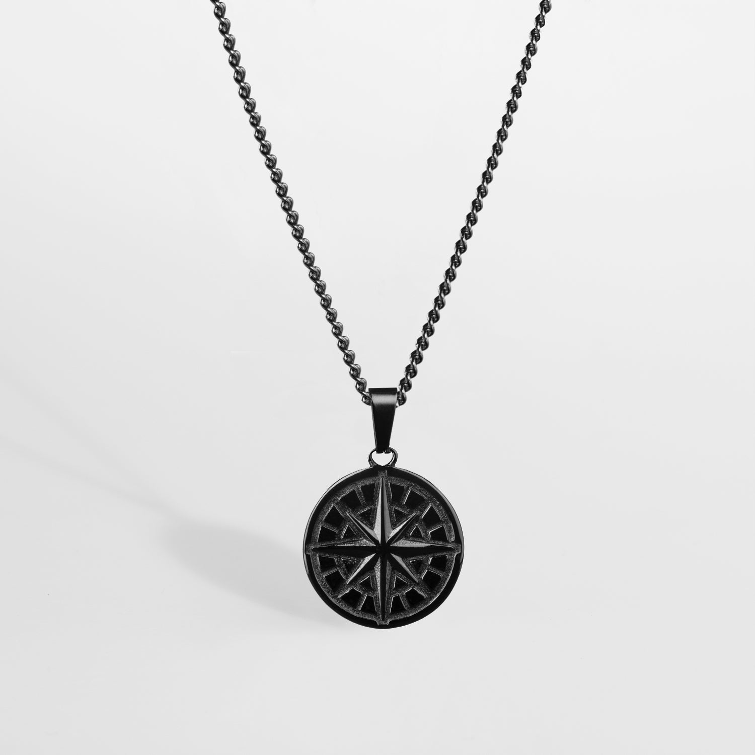 NL Compass pendant 2.0 - Black